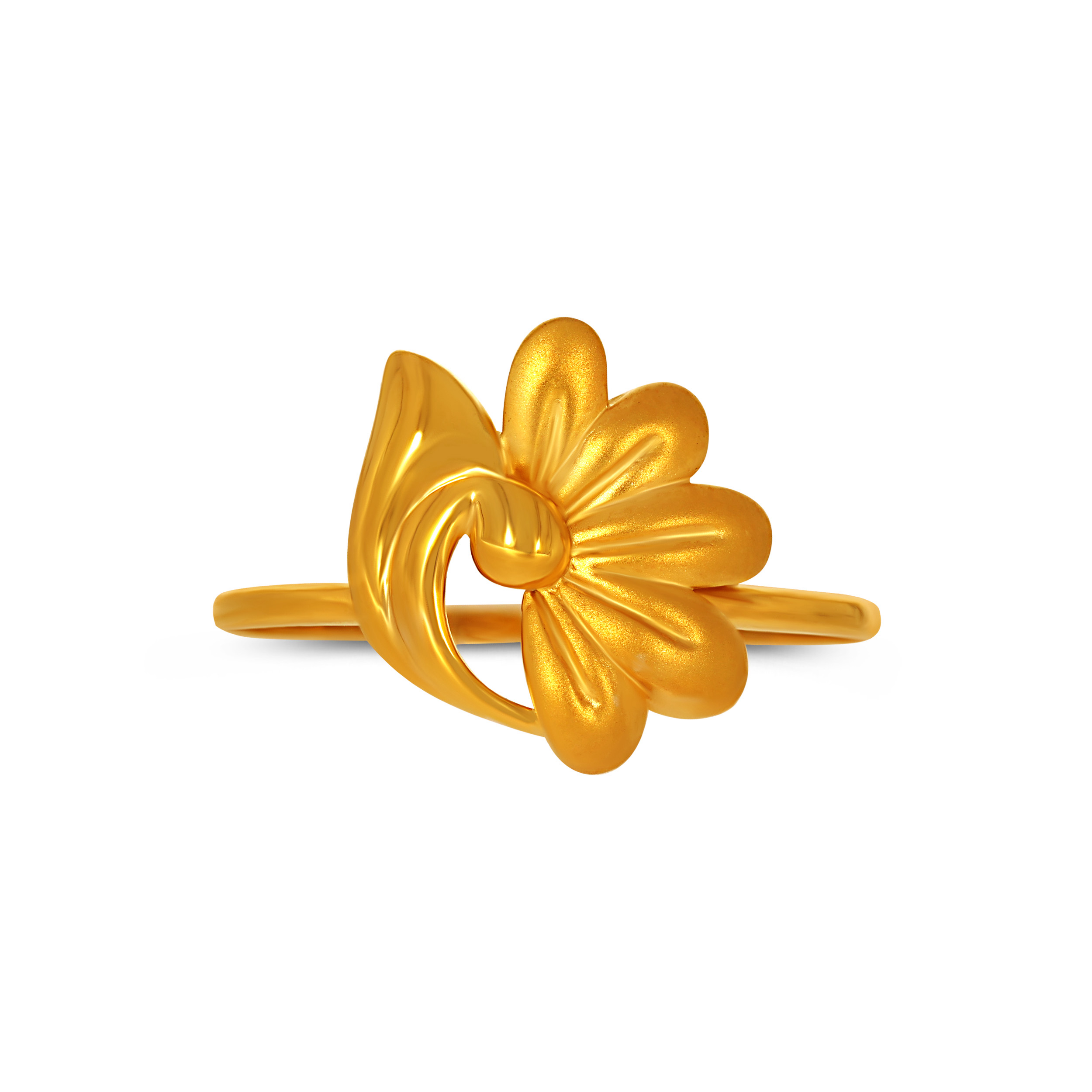 Aureate Bloom Gold Ring - Senco Gold and Diamonds