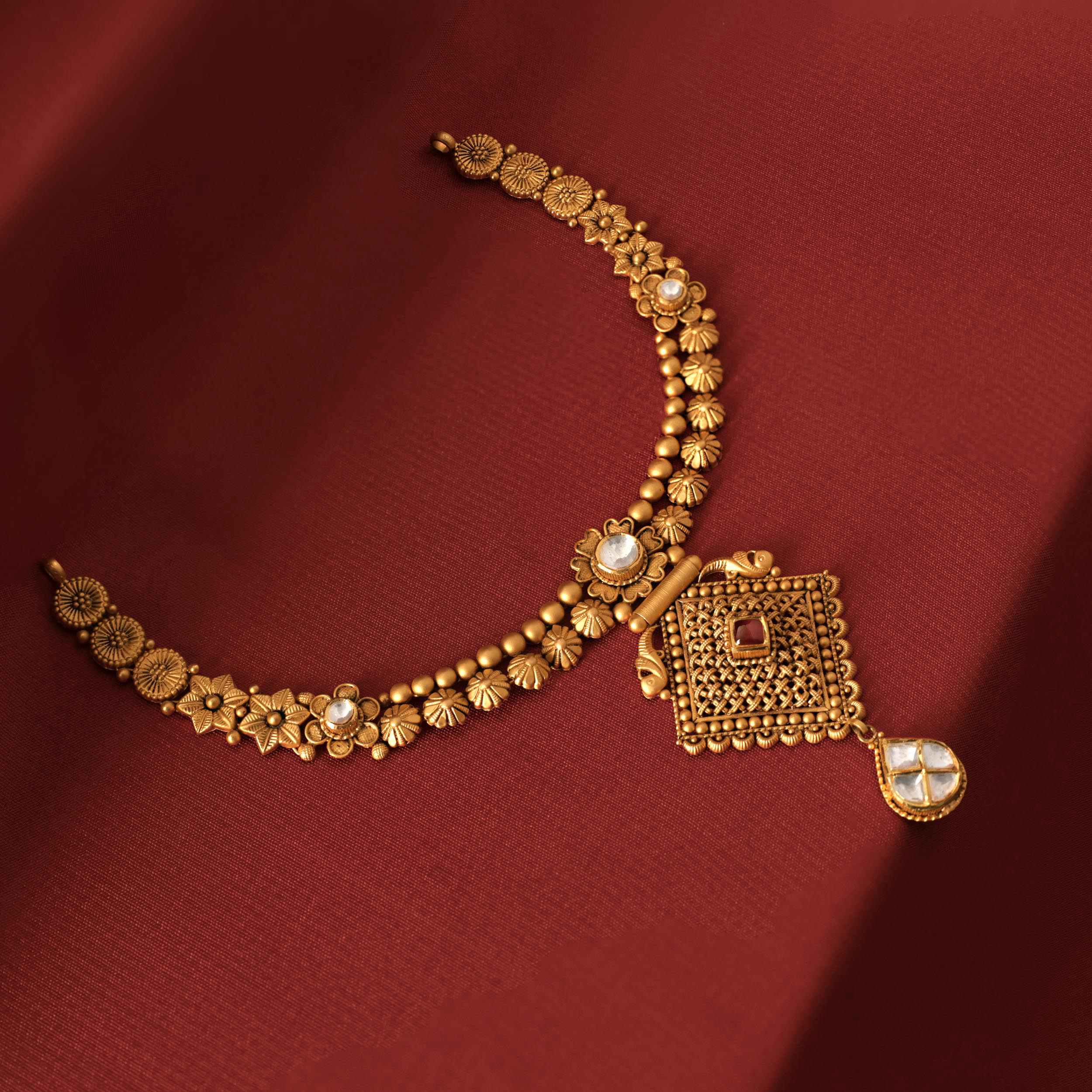 Woven Heritage Gold Necklace - Senco Gold and Diamonds