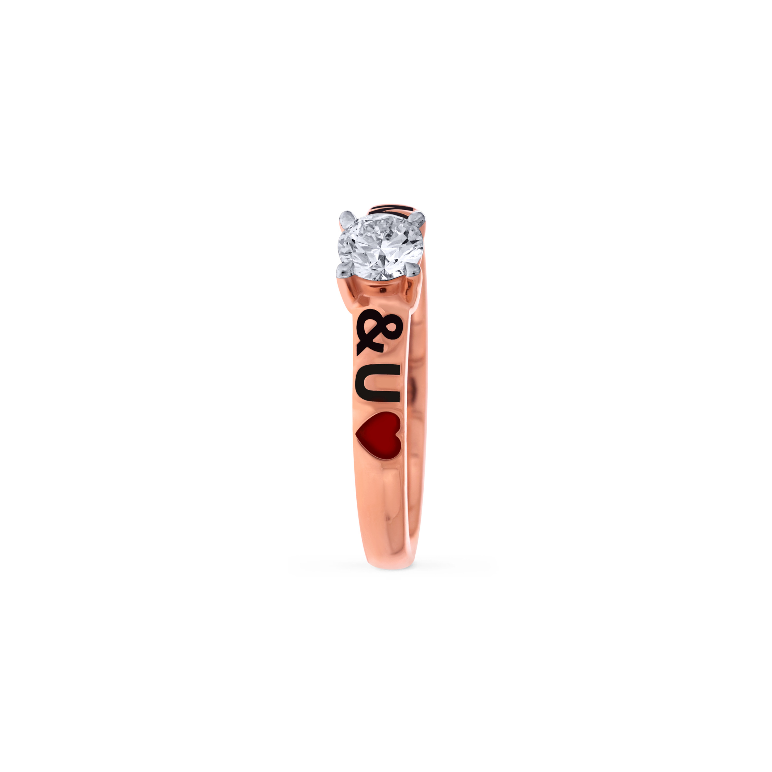 Me and You Solitaire Ring - Senco Gold and Diamonds