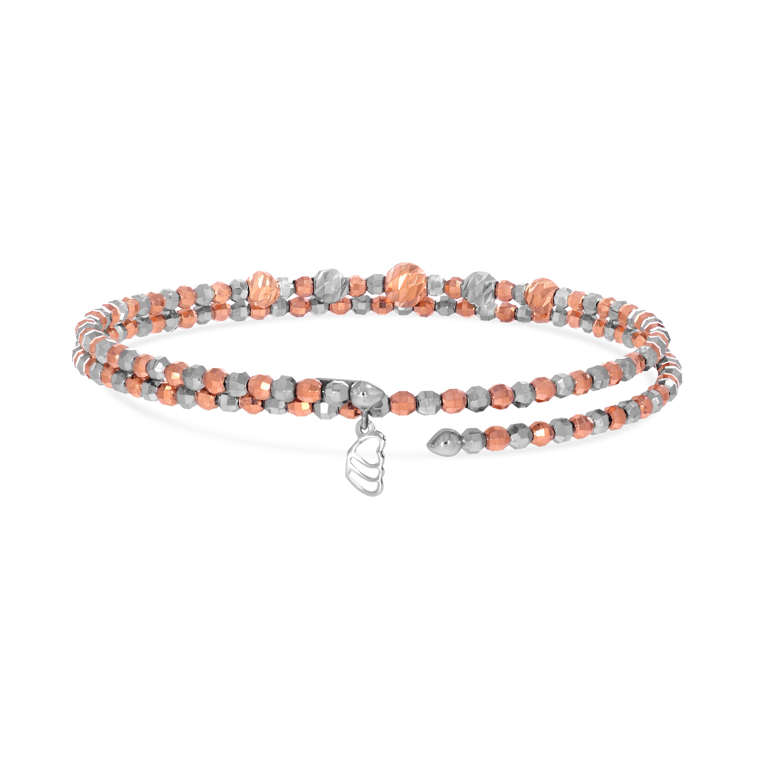 Koyo Spiral Platinum Bracelet - Senco Gold and Diamonds