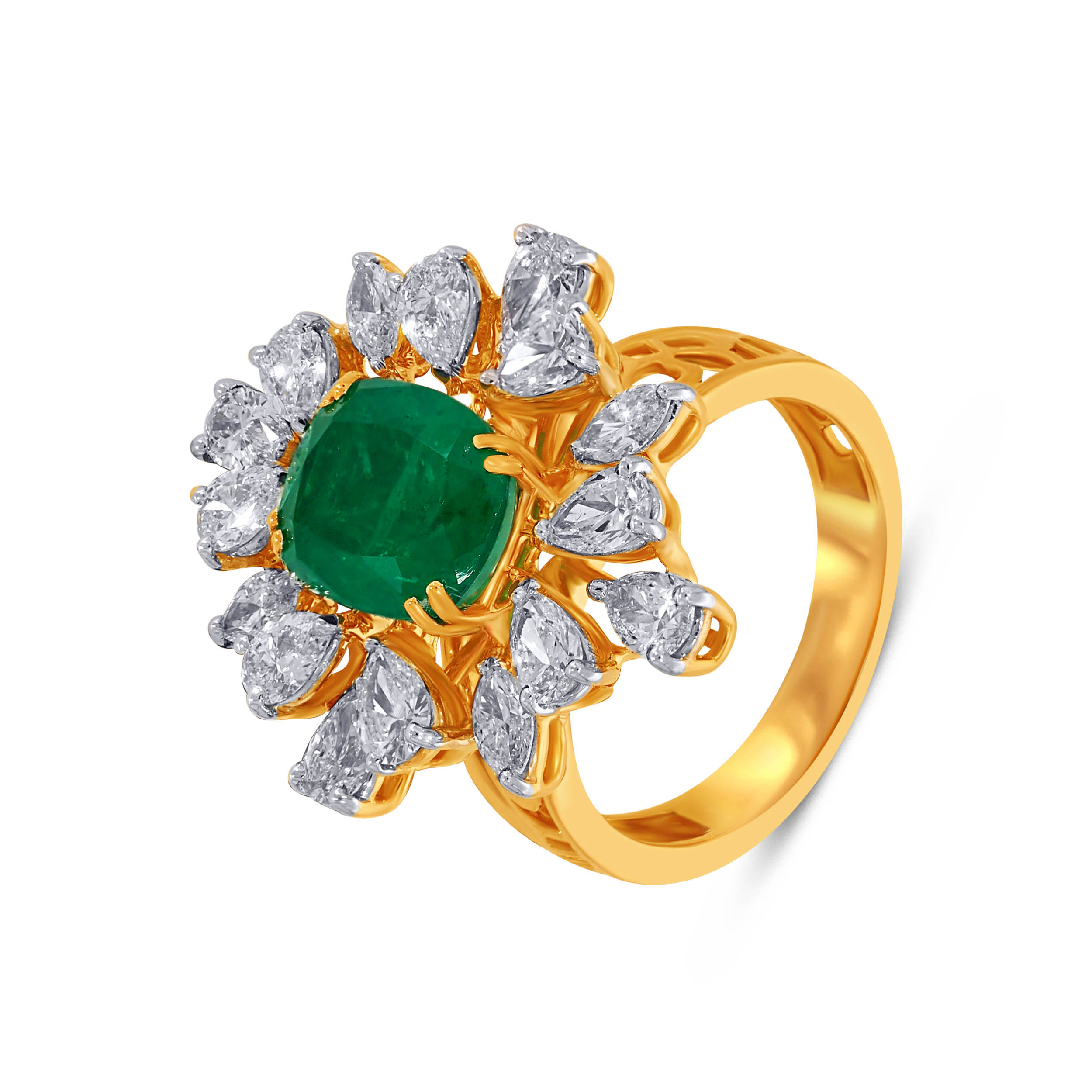 Verdant Aura Diamond Ring - Senco Gold and Diamonds