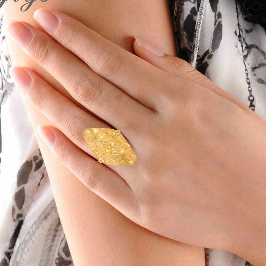 Royal Boat Gold Ring alternate view 2