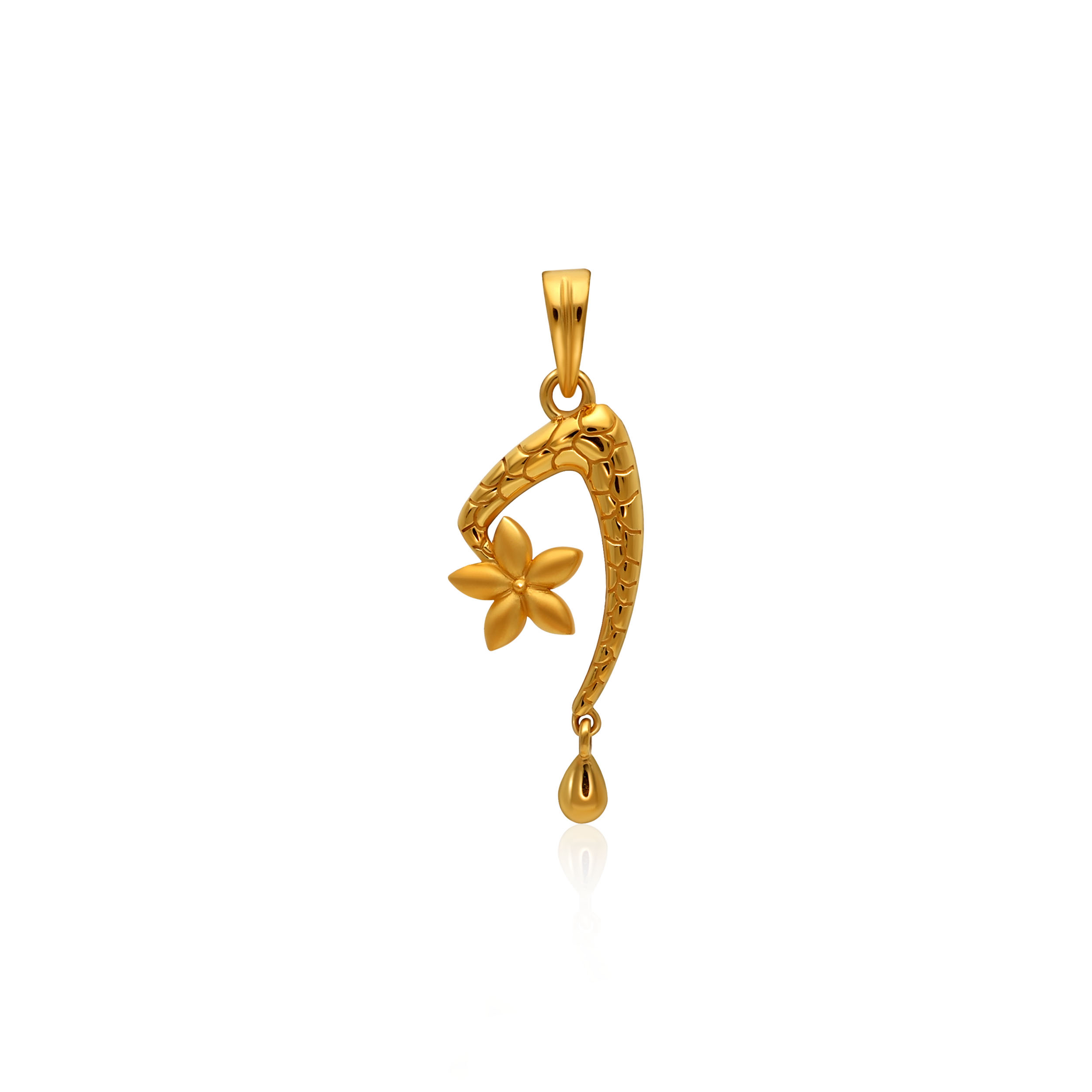 Mystic Bloom Gold Pendant - Senco Gold and Diamonds