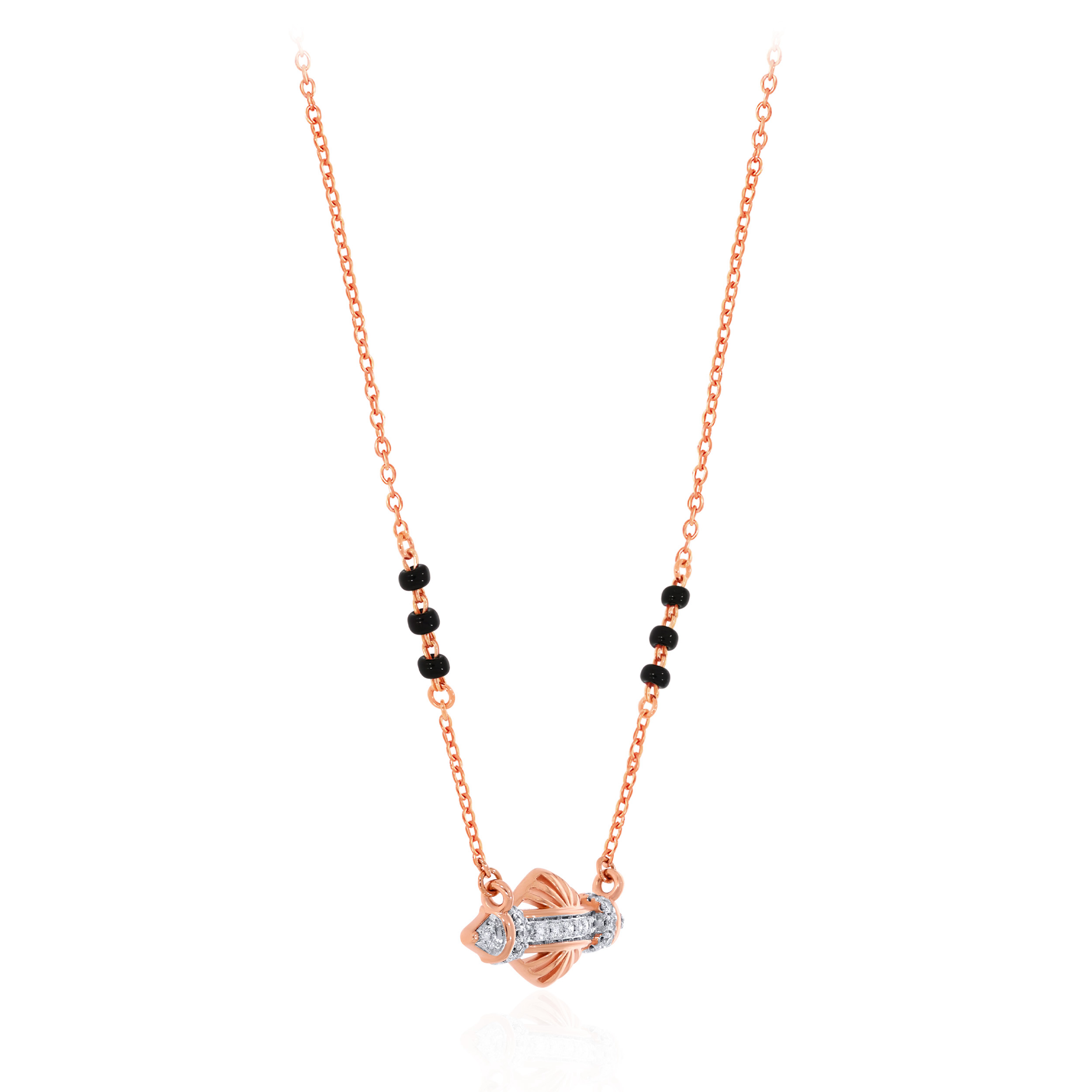 Eternal Union Diamond Mangalsutra - Senco Gold and Diamonds