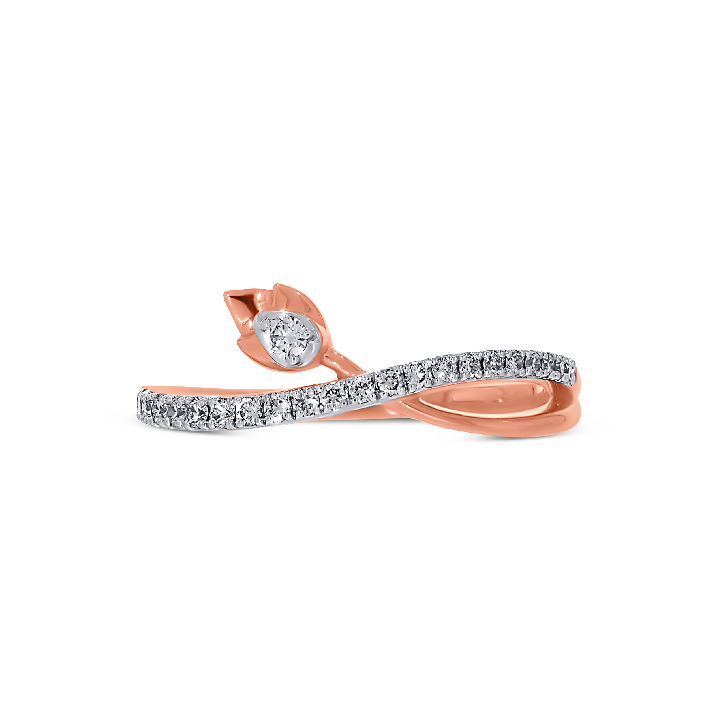 Serene Twirl Diamond Ring - Senco Gold and Diamonds