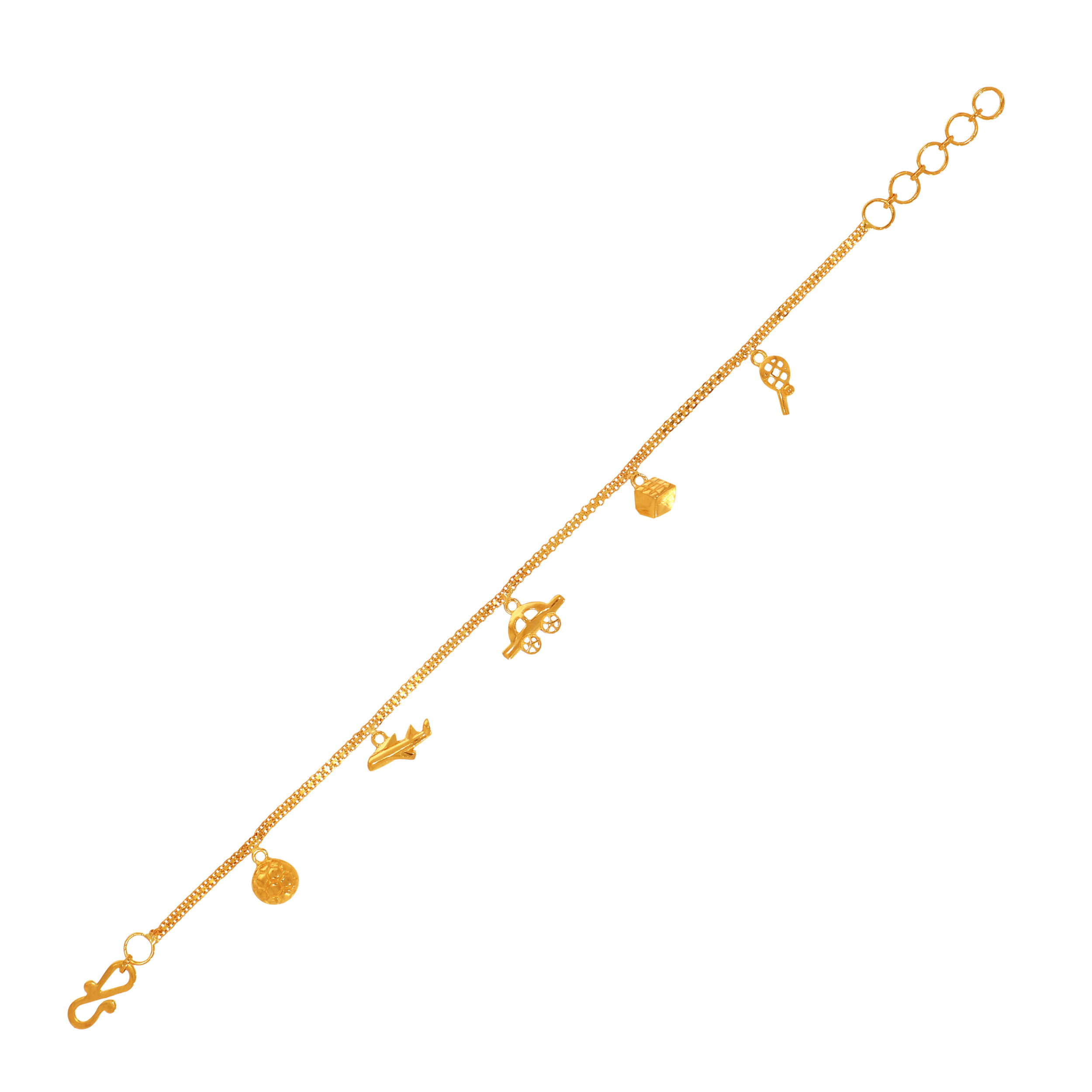 Sunlit Elegance Gold Bracelet - Senco Gold and Diamonds