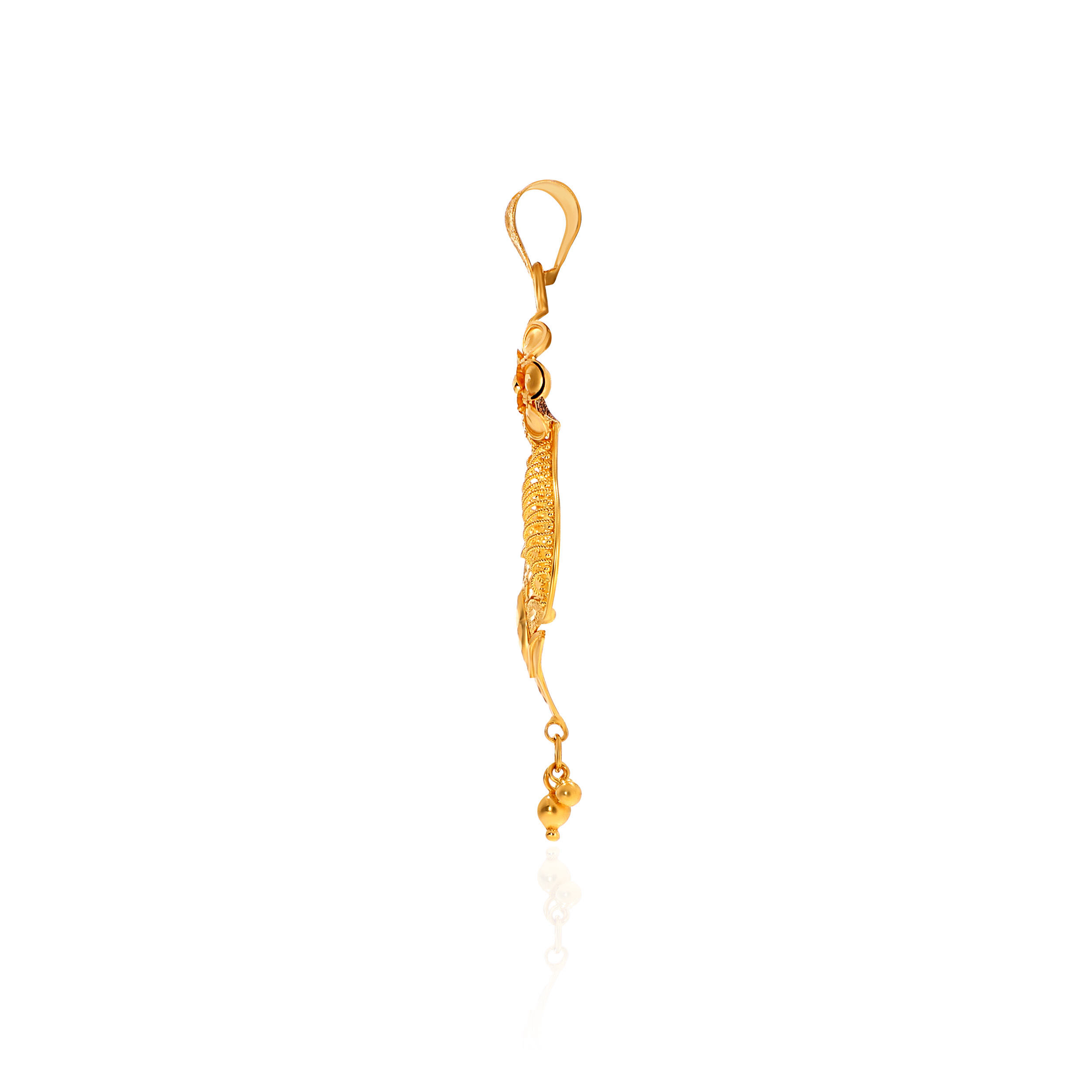 Blooming Tulip Gold Pendant - Senco Gold and Diamonds