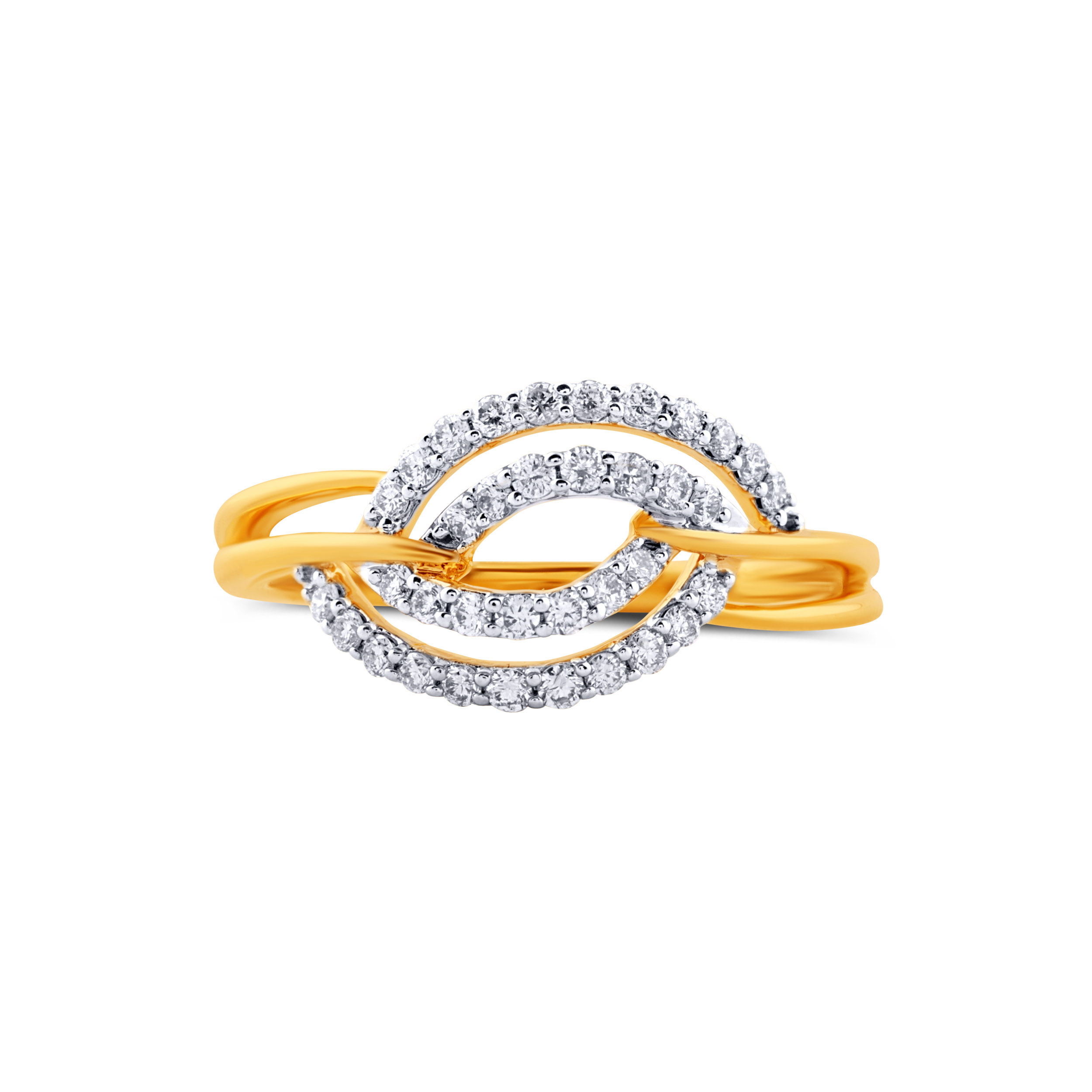 Infinity Swirl Diamond Ring - Senco Gold and Diamonds