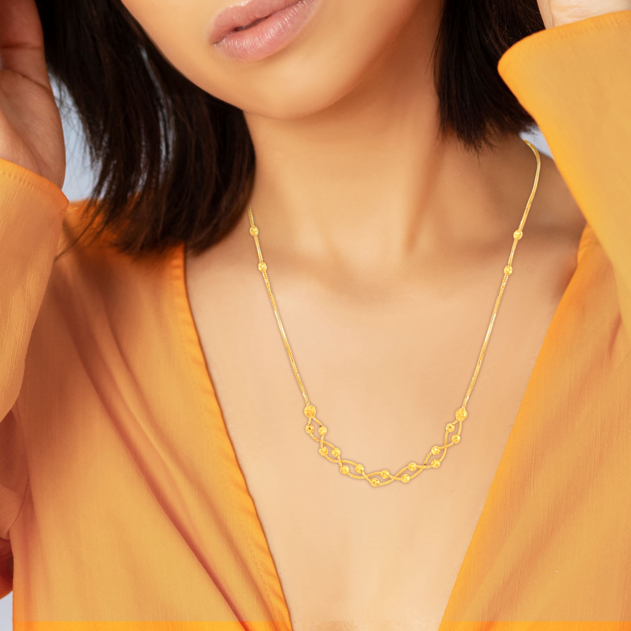 Gleaming Threads Gold Chain - Senco Gold and Diamonds