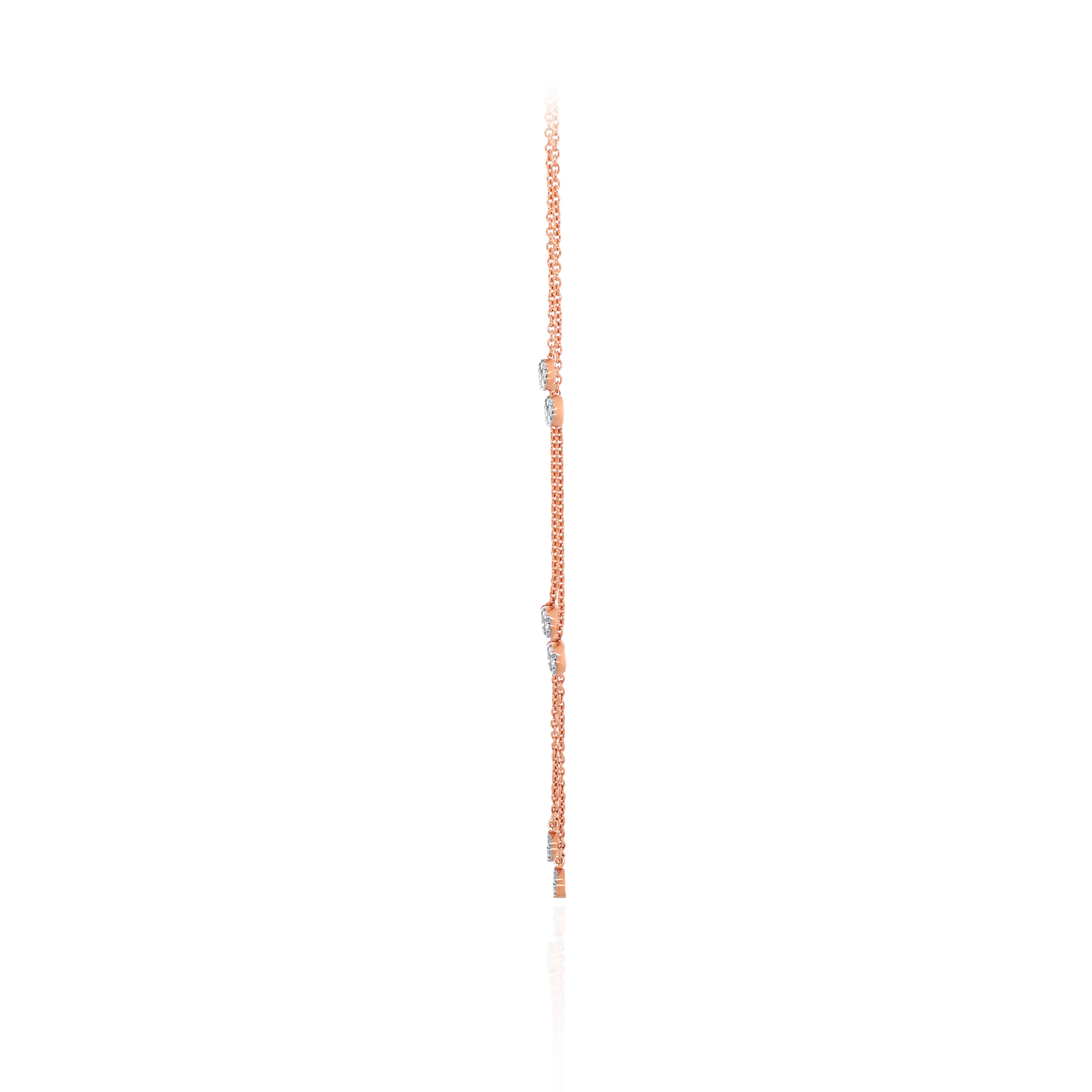 Serene Spark Diamond Gold Necklace - Senco Gold and Diamonds