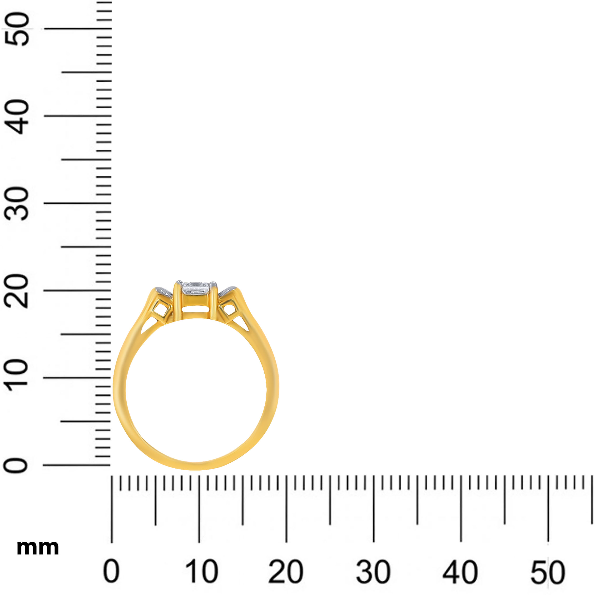 Elevated Quadrilateral Solitaire Ring - Senco Gold and Diamonds