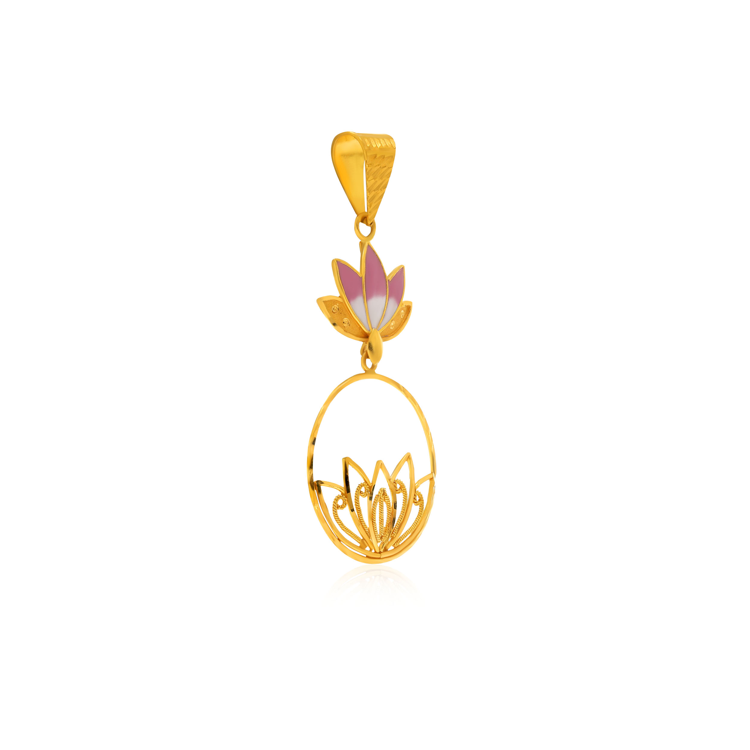 Eternal Blooms Gold Pendant - Senco Gold and Diamonds