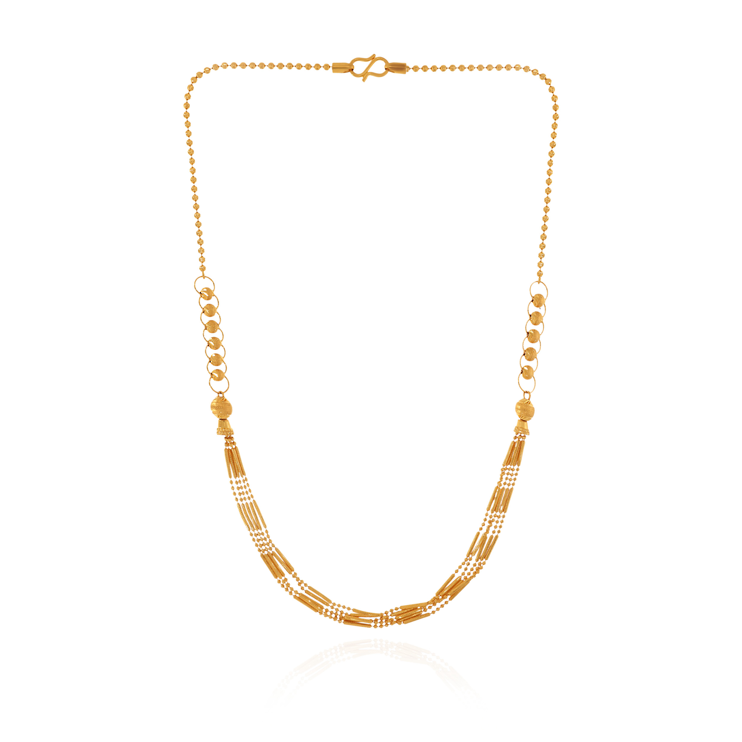 Soleil Dusk Layered Gold Chain - Senco Gold and Diamonds