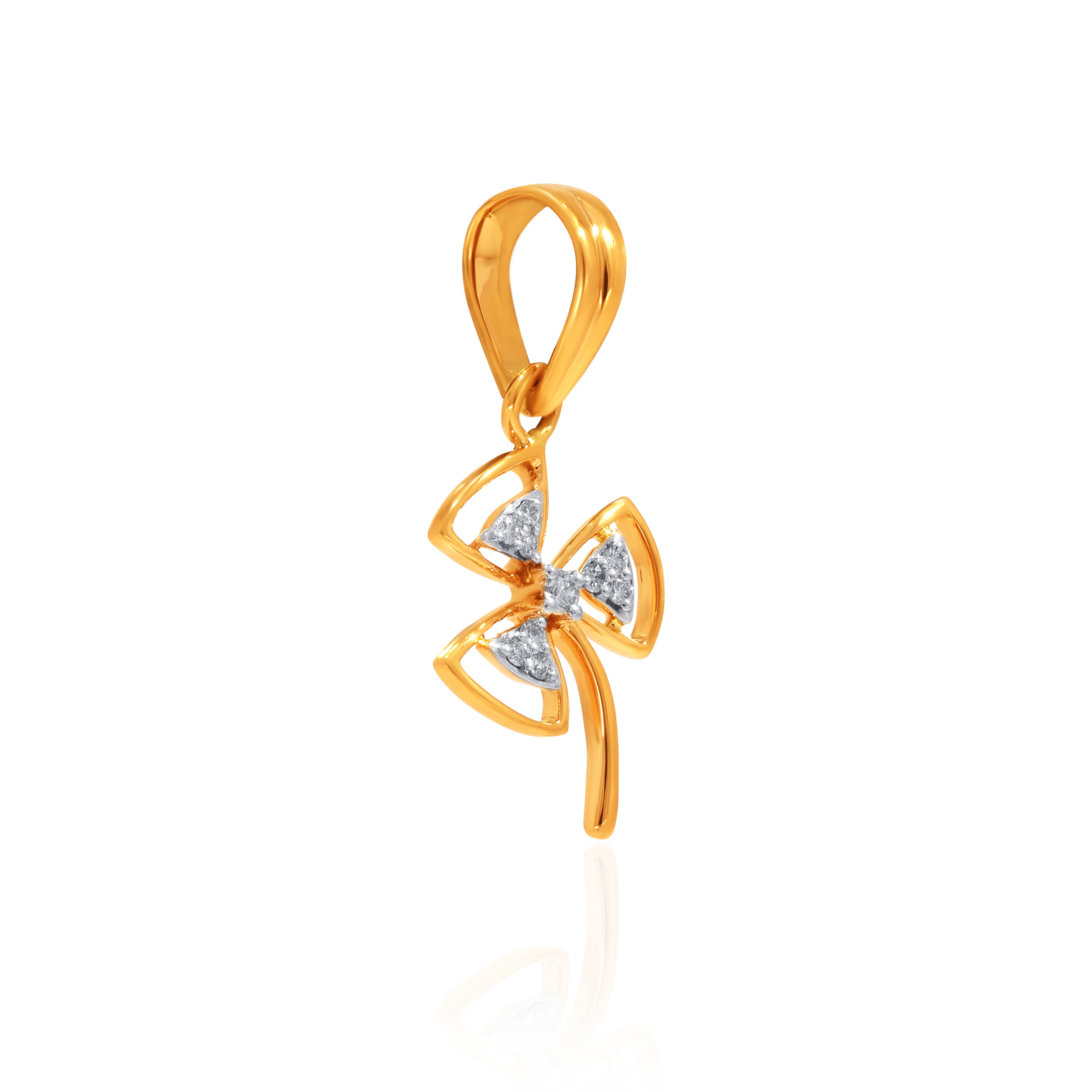Daisy Dance Diamond Pendant - Senco Gold and Diamonds