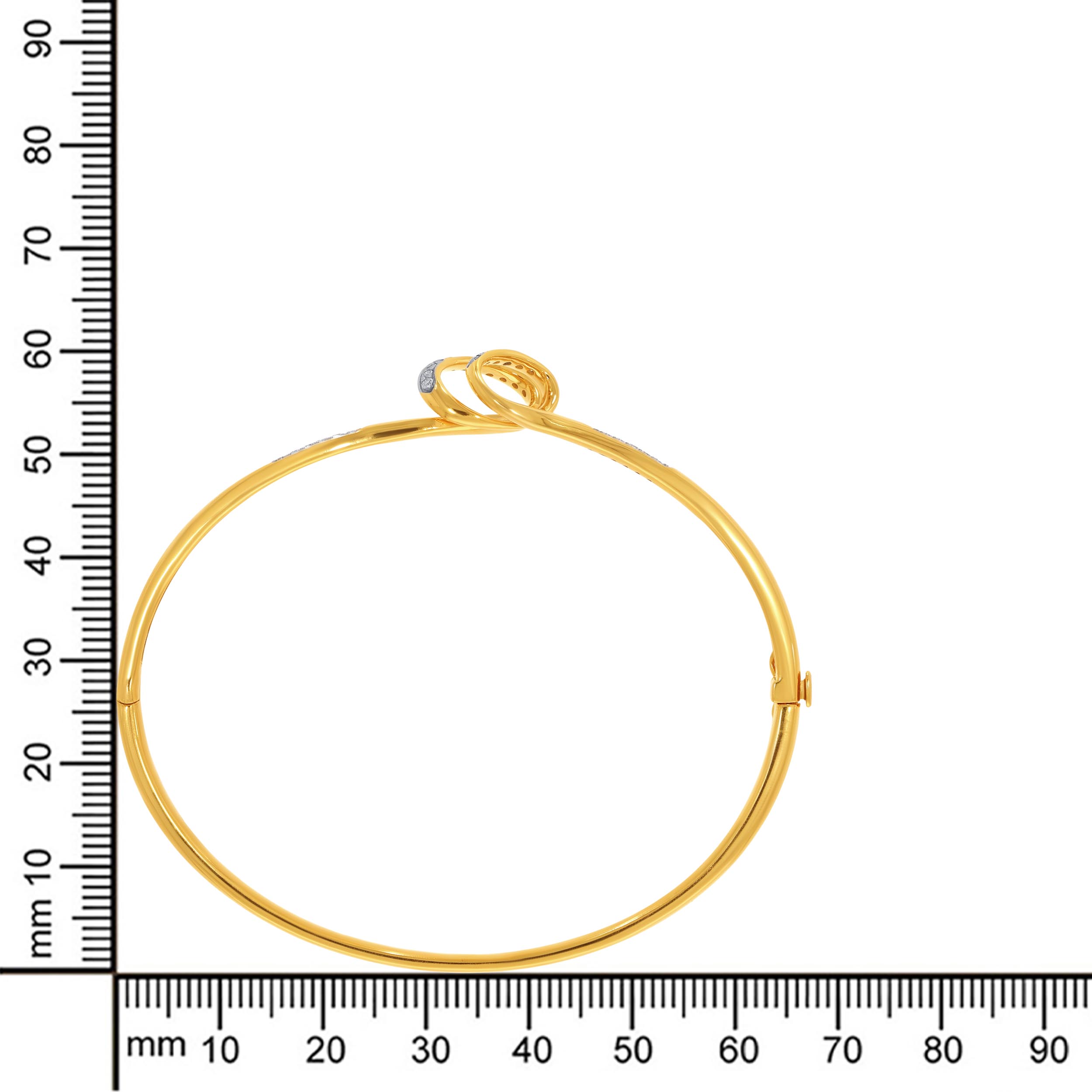 Graceful Ribbon Diamond Bracelet - Senco Gold and Diamonds