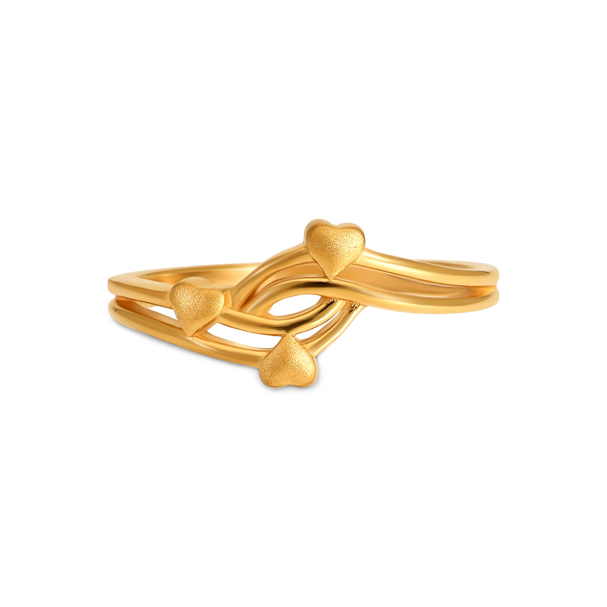 22K Yellow Gold Ring_GLR-SAD0001124 - Senco Gold and Diamonds