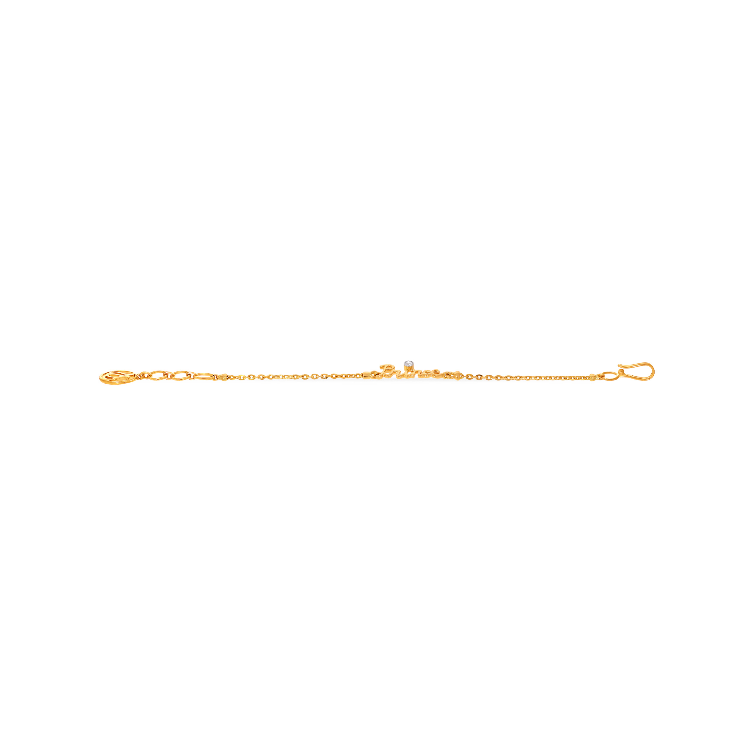 18K Yellow Gold Kids Diamond Bracelet-DBR-D000790459 - Senco Gold and Diamonds
