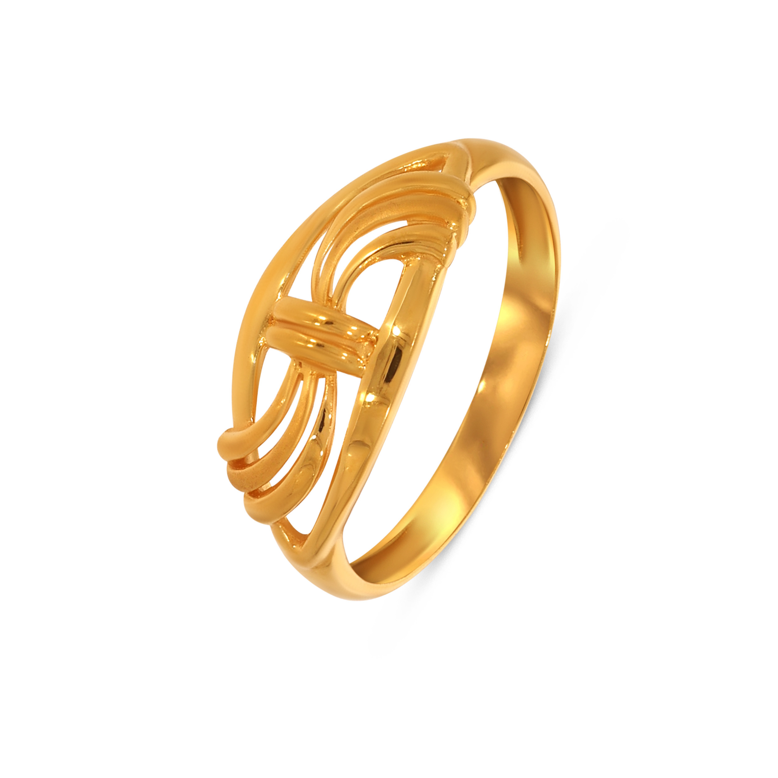 22K Yellow Gold Ring-GLR-D000075640 - Senco Gold and Diamonds