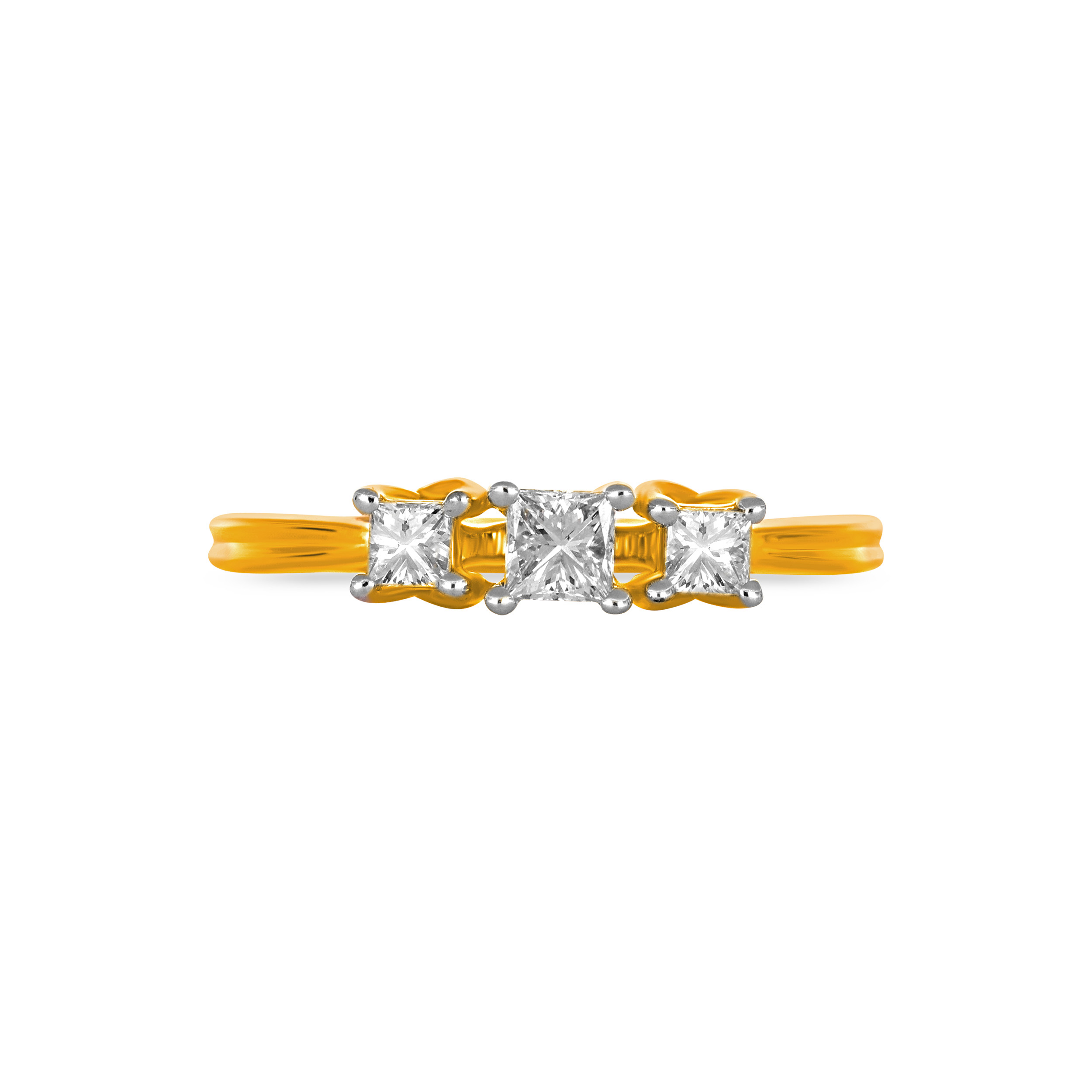 Faceted Fantasy Diamond Ring - Senco Gold and Diamonds
