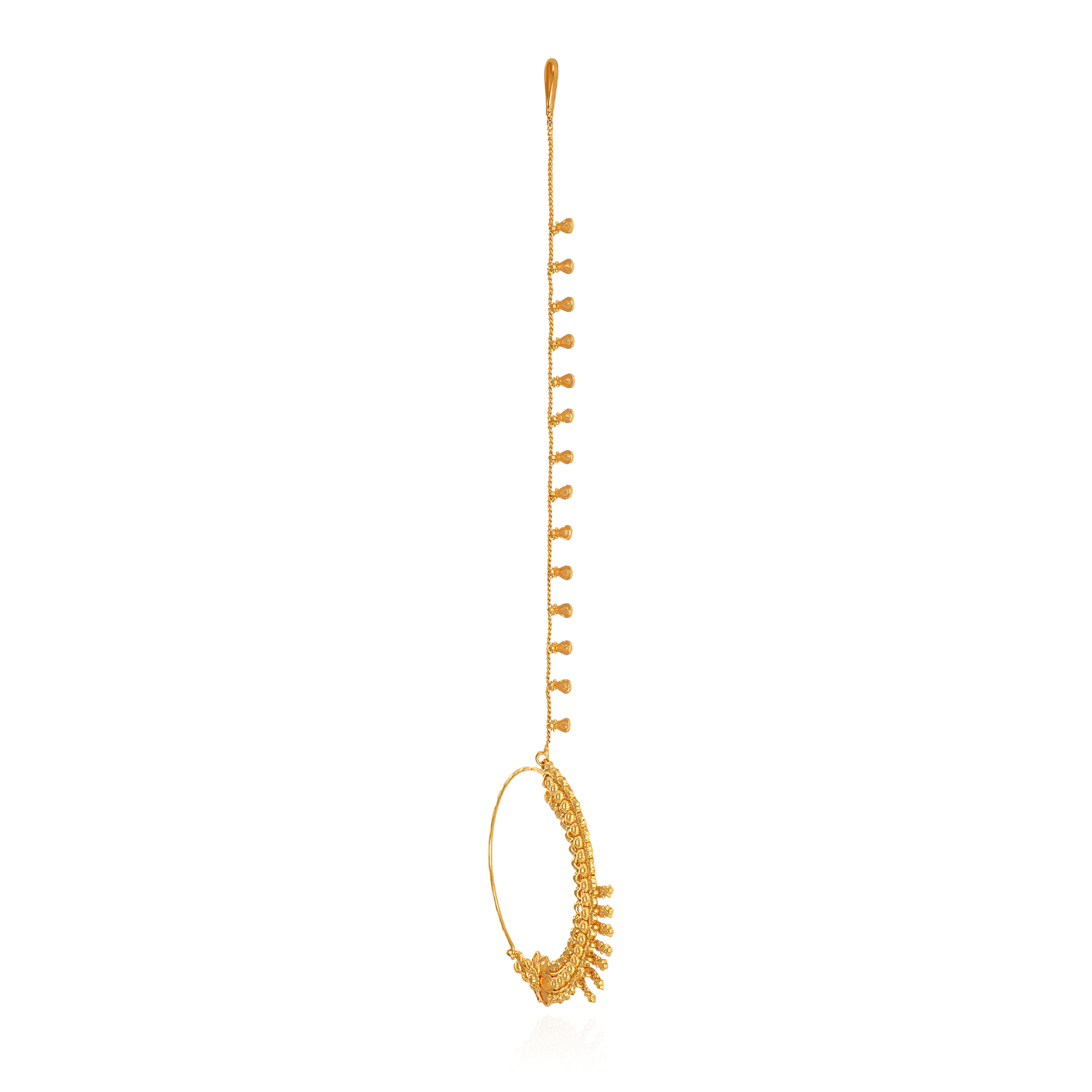 22K Yellow Gold Nath-GNT-D000734399 - Senco Gold and Diamonds