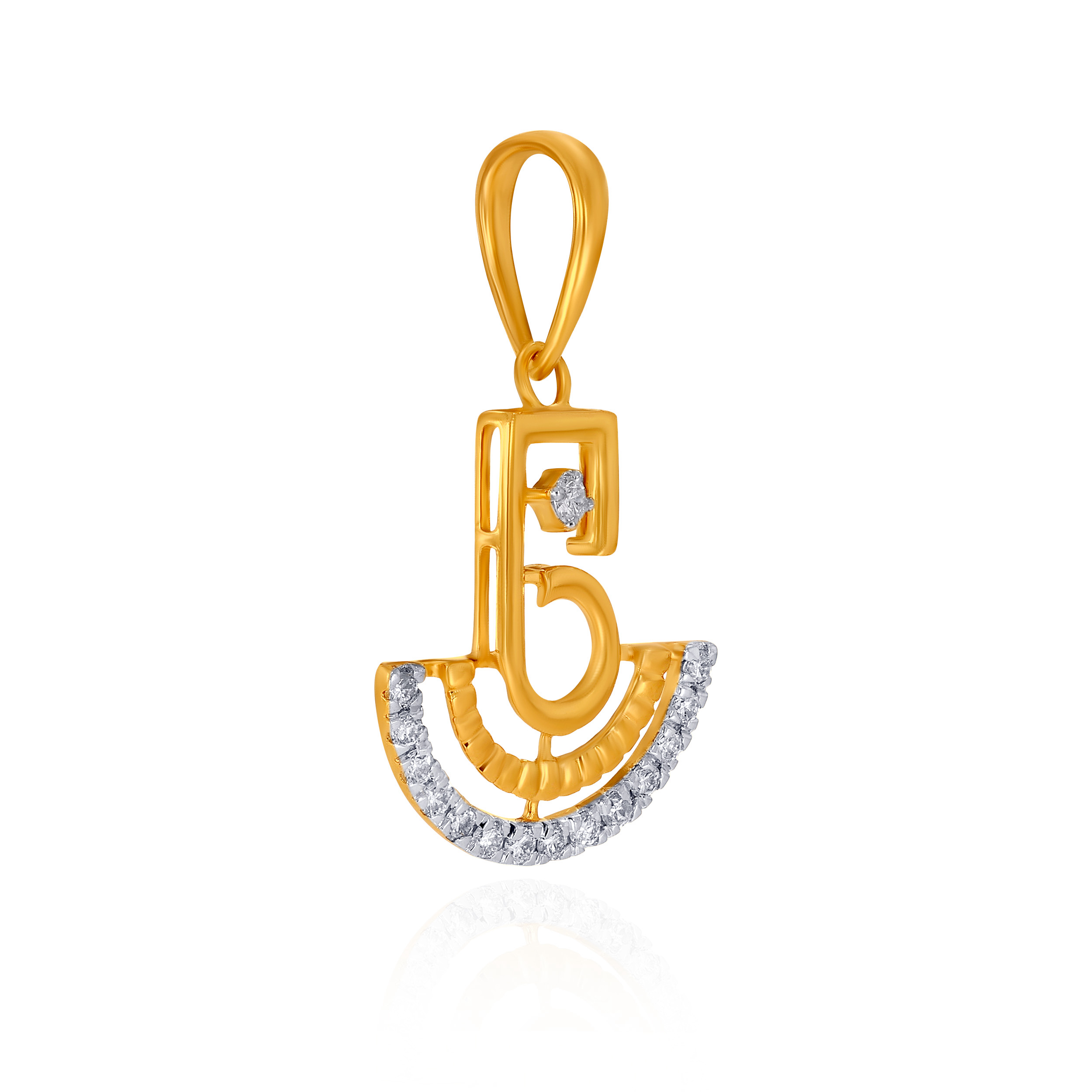 Sacred Glow Ganesha Diamond Pendant - Senco Gold and Diamonds