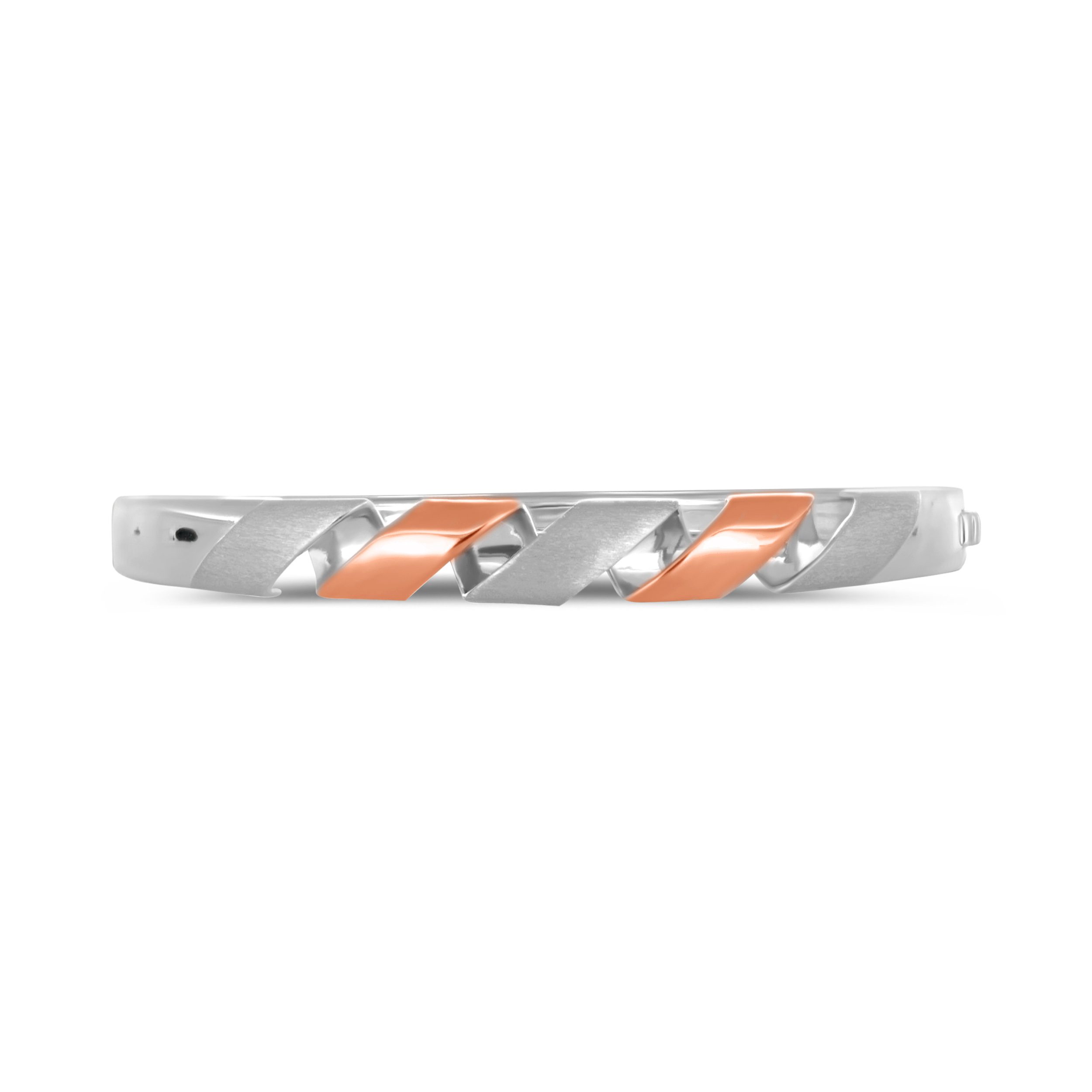 Axis Spiral Men's Platinum Kada - Senco Gold and Diamonds