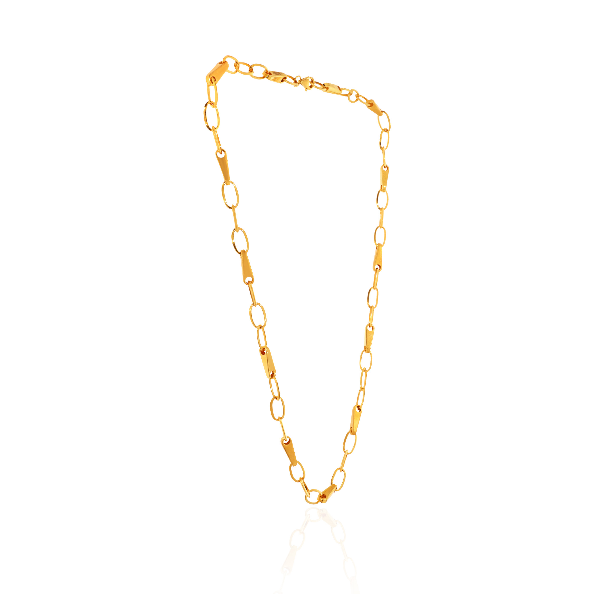 Radiant Link Unisex Gold Chain - Senco Gold and Diamonds