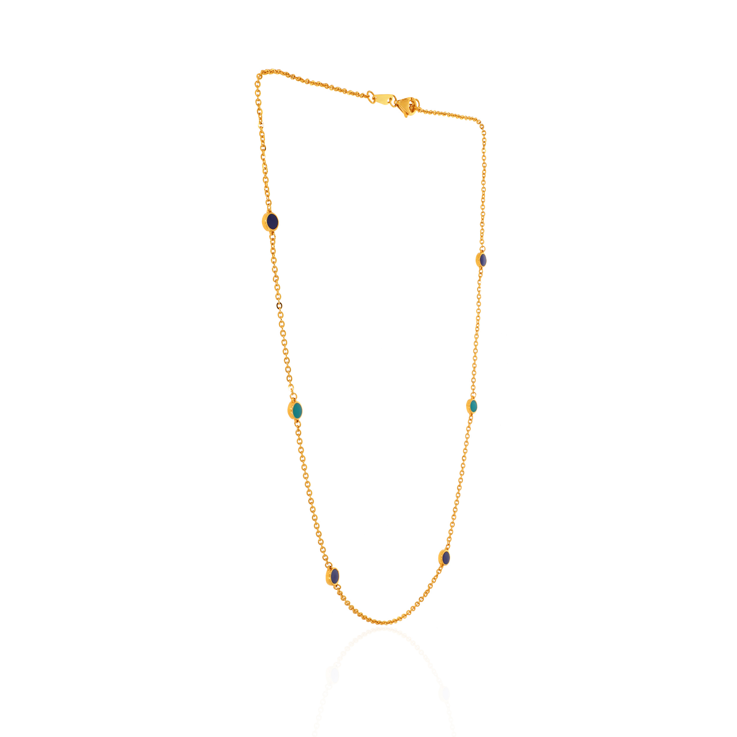 Vibrant Orbs Gold Chain - Senco Gold and Diamonds