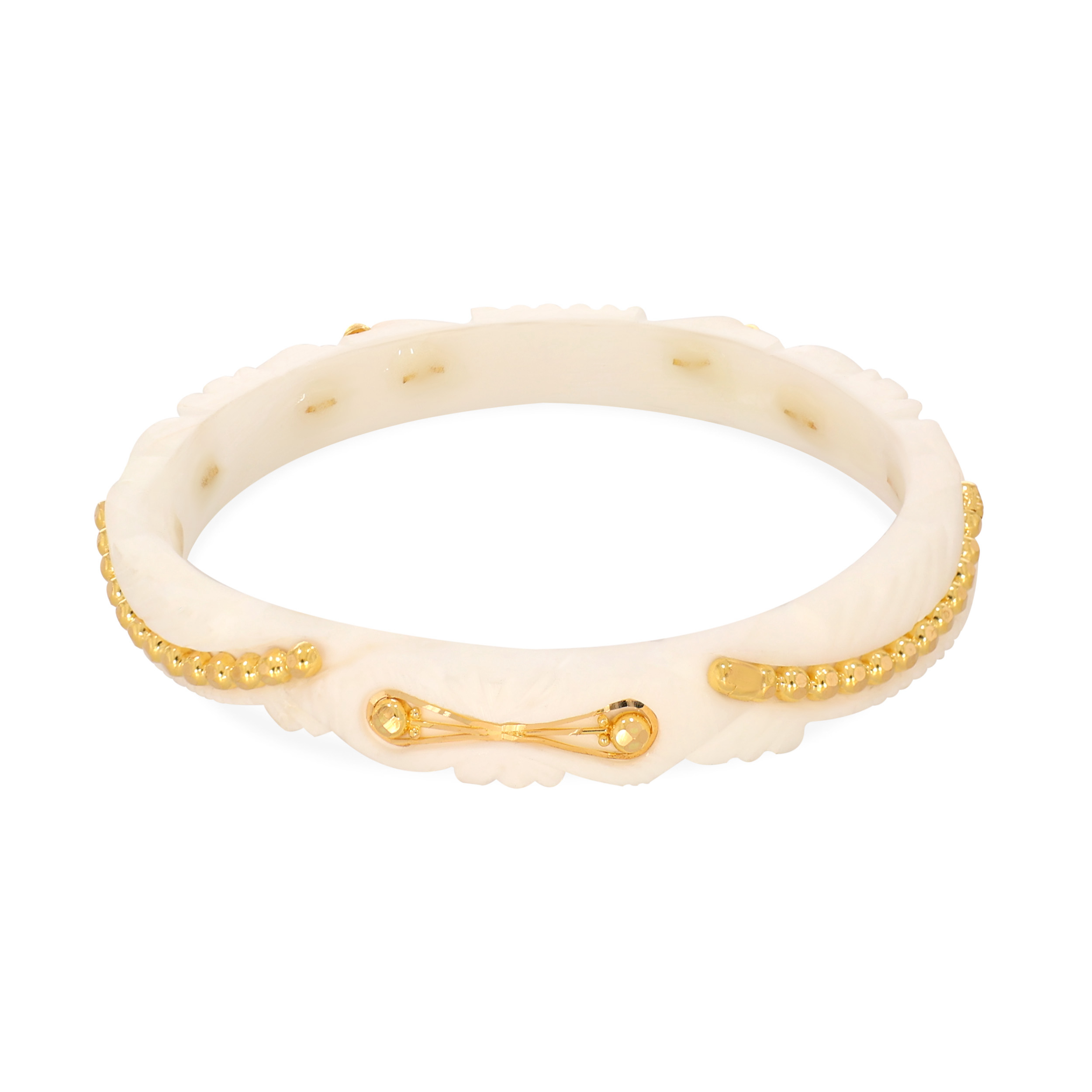 Pristine Gold Sankha Bangle - Senco Gold and Diamonds