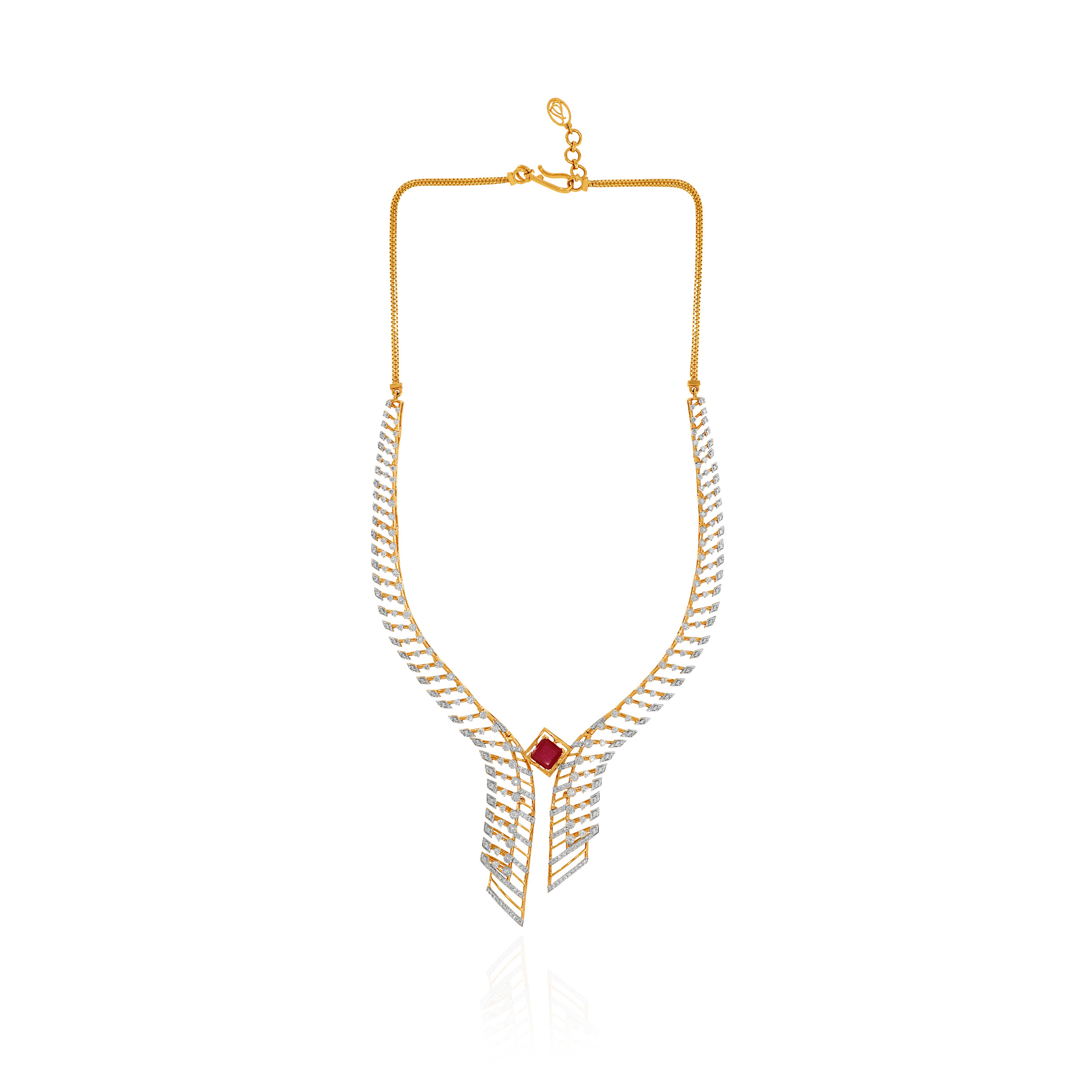 Scarlet Aura Diamond Necklace - Senco Gold and Diamonds