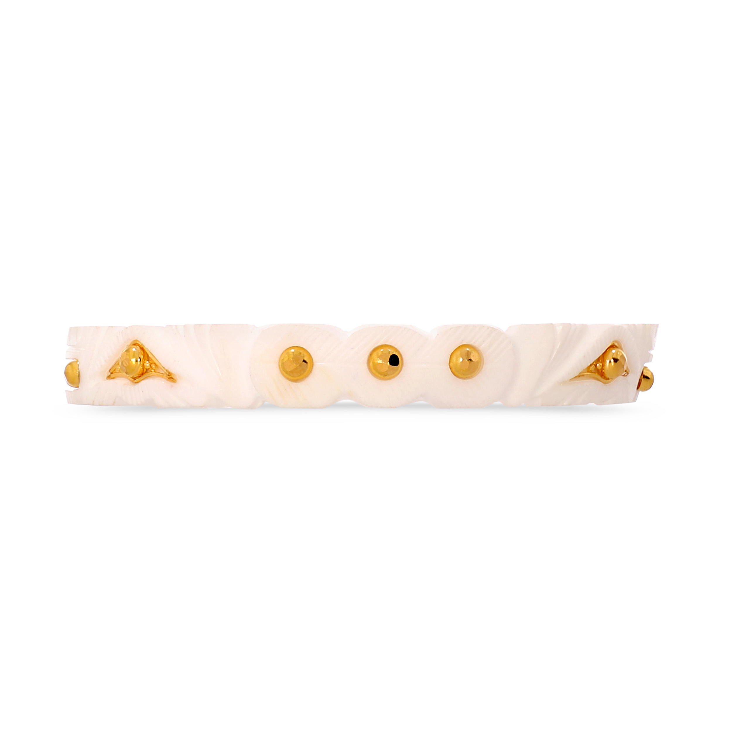 Purity Redefined Gold Sankha Bangle - Senco Gold and Diamonds