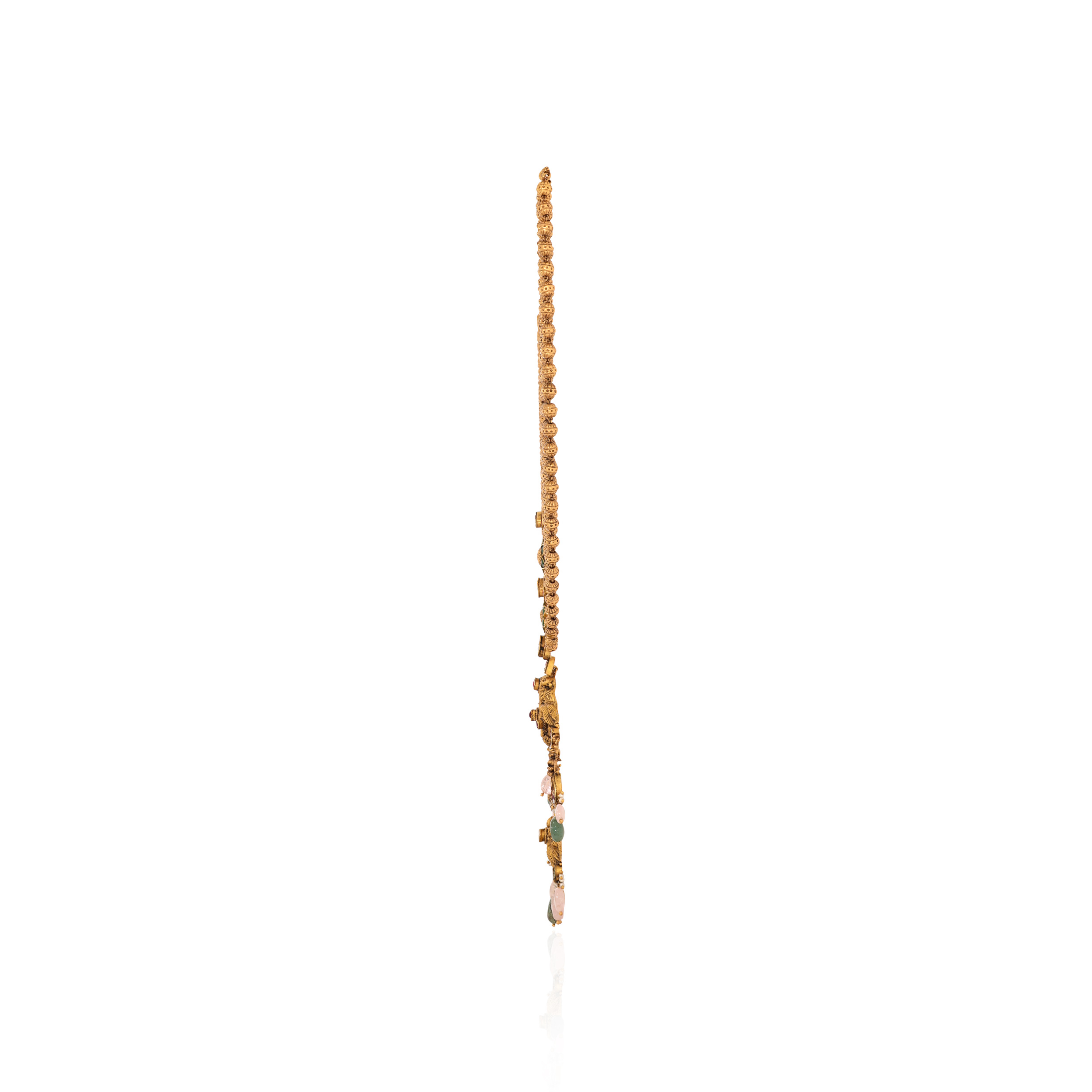 22K Yellow Gold Kundan Necklace-GN-D000788444 - Senco Gold and Diamonds