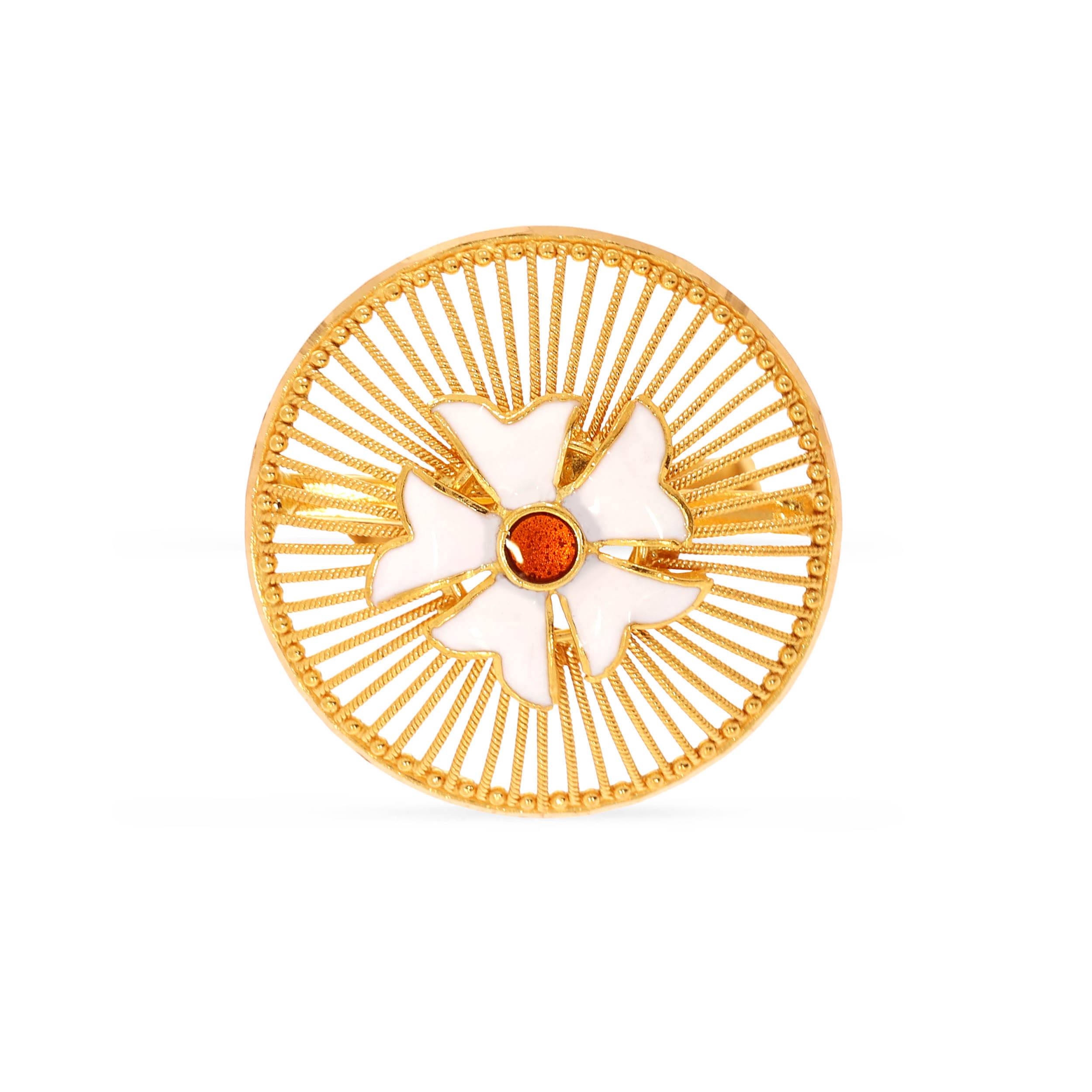 22K Yellow Gold Ring-GLR-D000783644 - Senco Gold and Diamonds