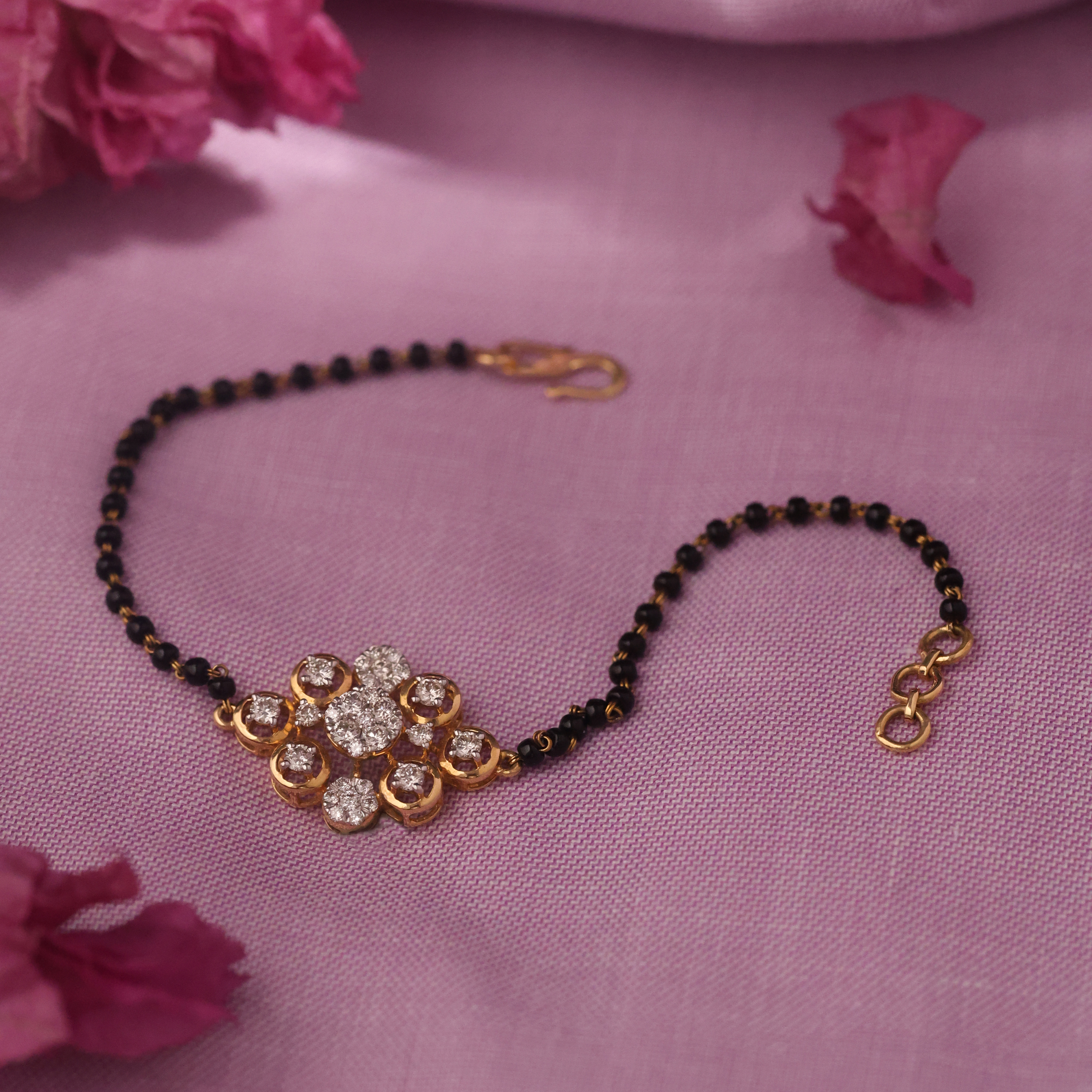 Bloomed Aura Diamond Bracelet - Senco Gold and Diamonds