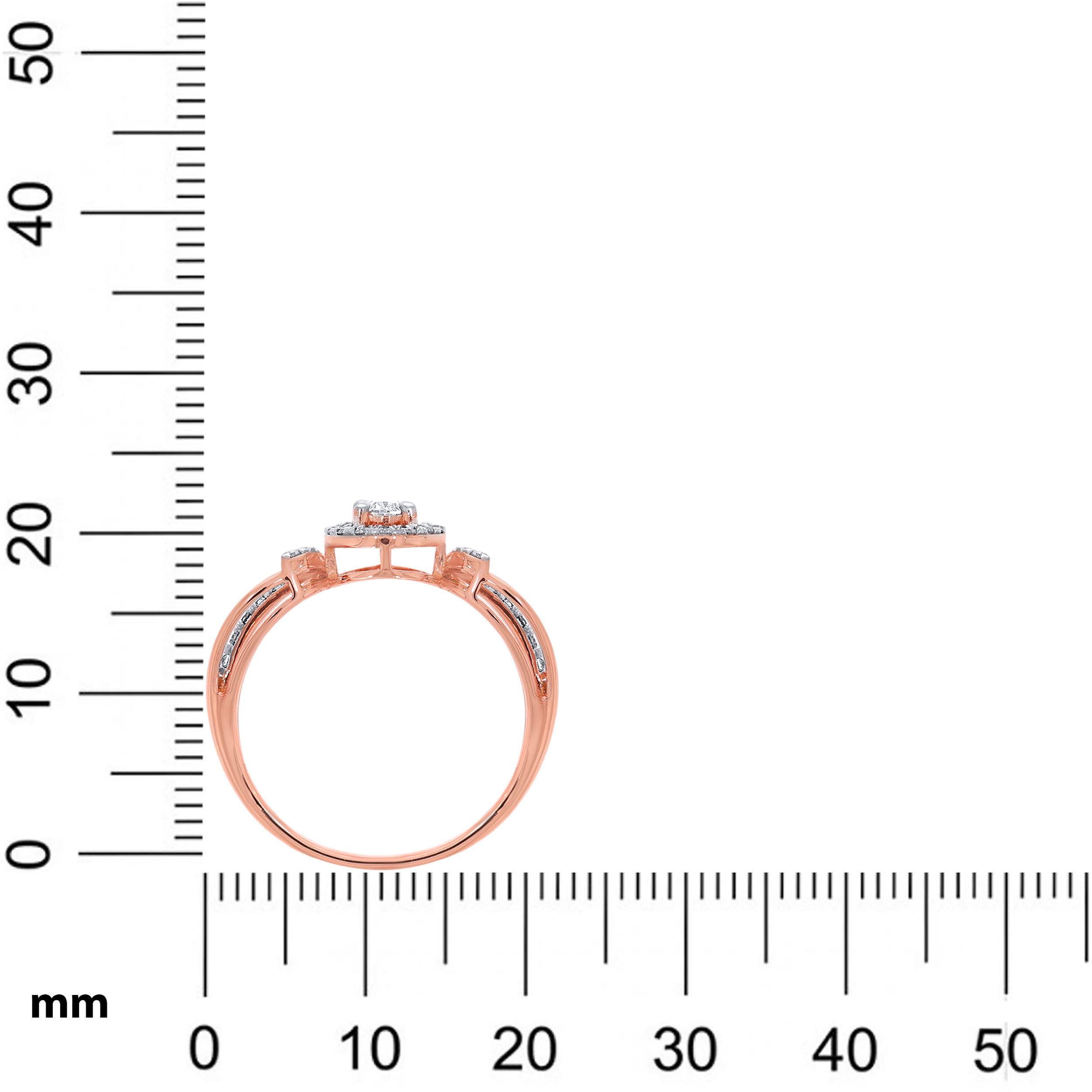 Rosy Connection Diamond Ring - Senco Gold and Diamonds