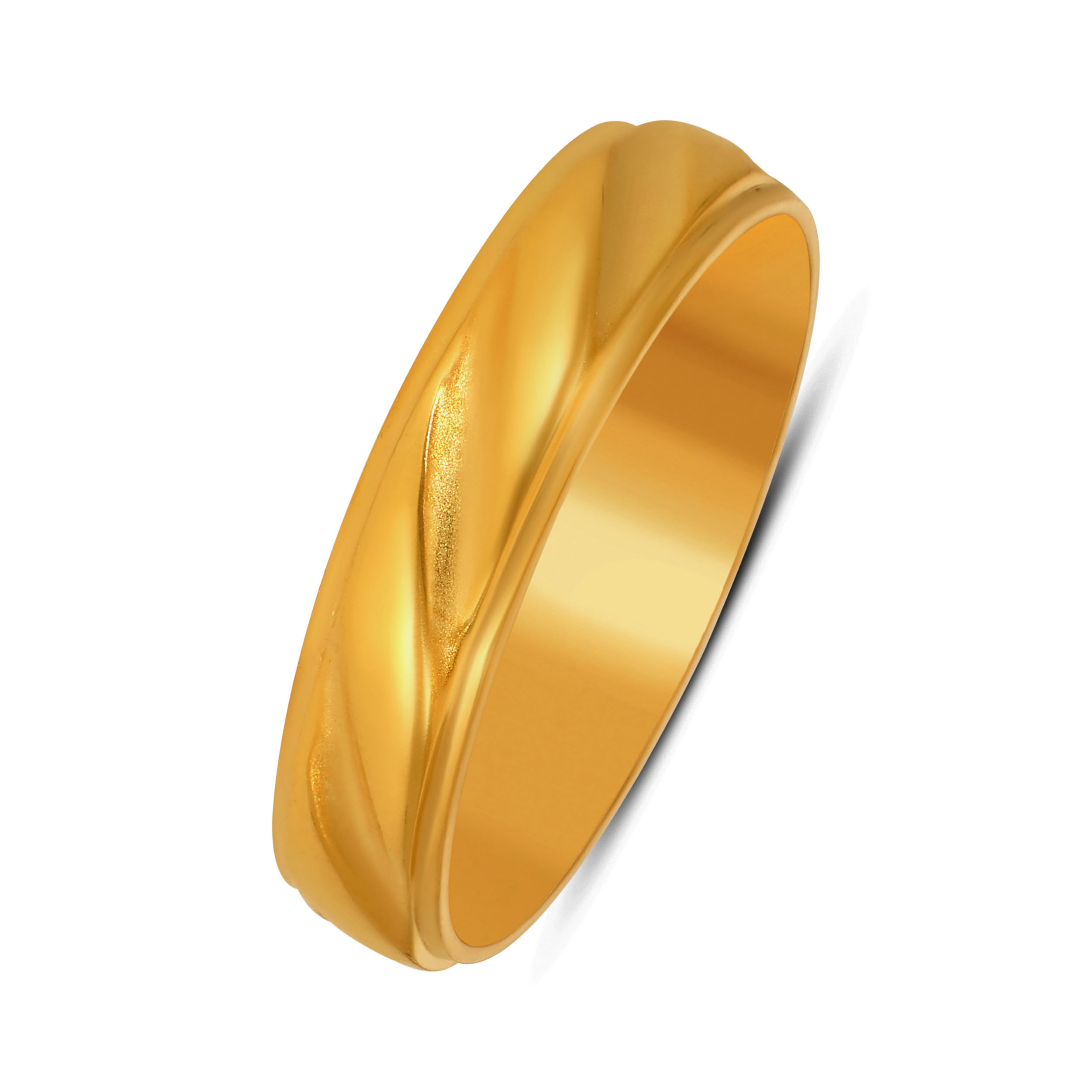 Signature Curve Men's Gold Band