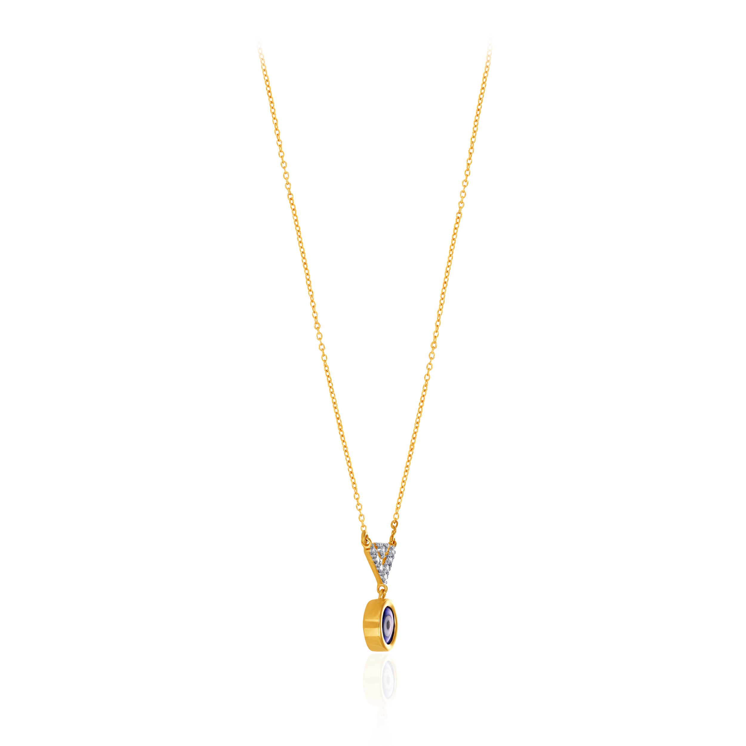 Elegant Flair Diamond Chain Pendant - Senco Gold and Diamonds