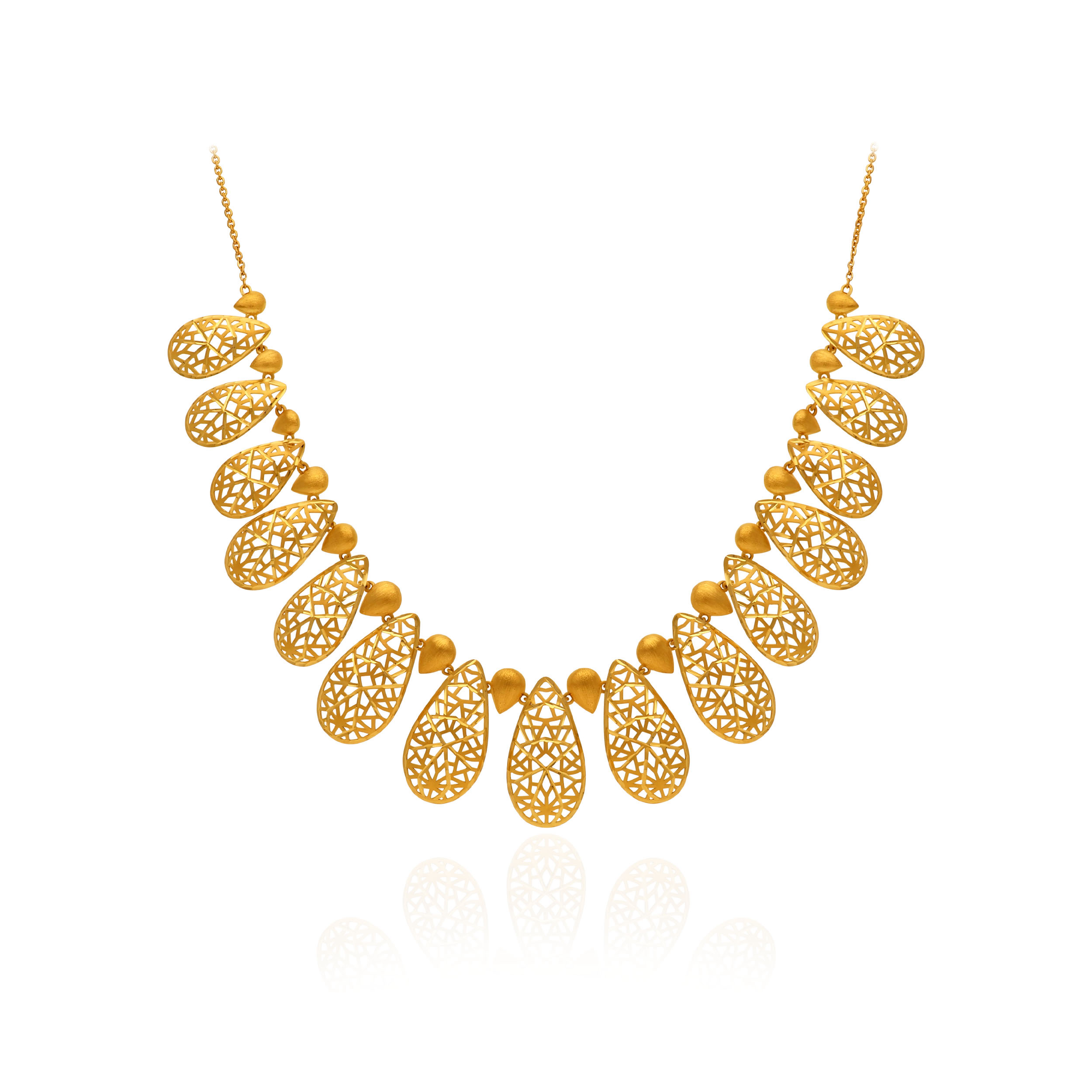 Sylvan Trellis Gold Necklace - Senco Gold and Diamonds