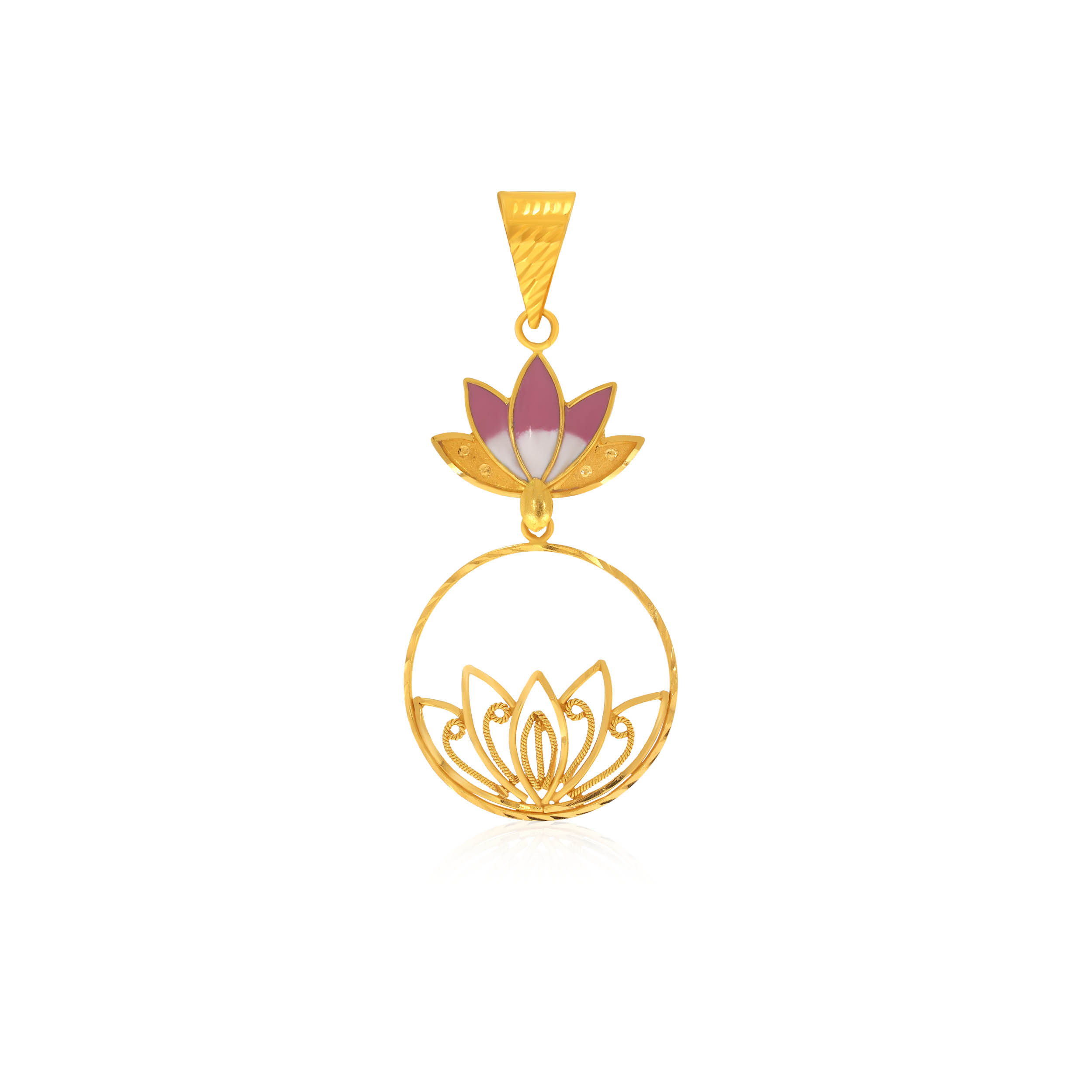 Eternal Blooms Gold Pendant - Senco Gold and Diamonds