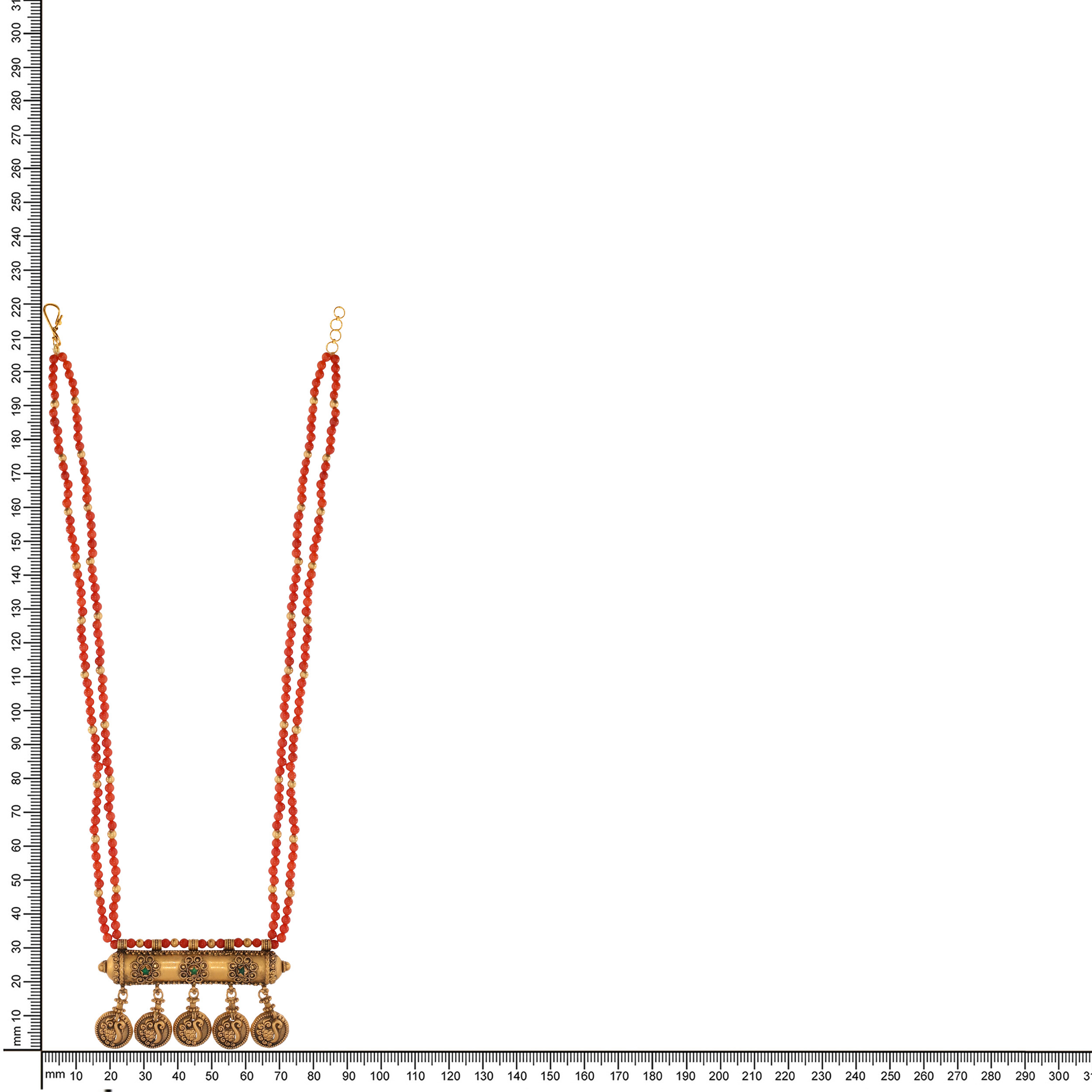 22K Yellow Gold Necklace-GN-D000788440 - Senco Gold and Diamonds