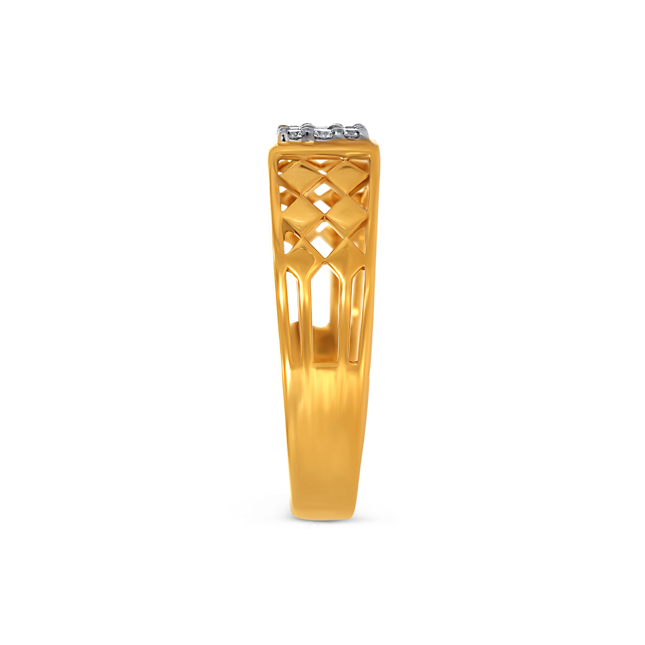 Rhombus Craft Men’s Diamond Ring - Senco Gold and Diamonds