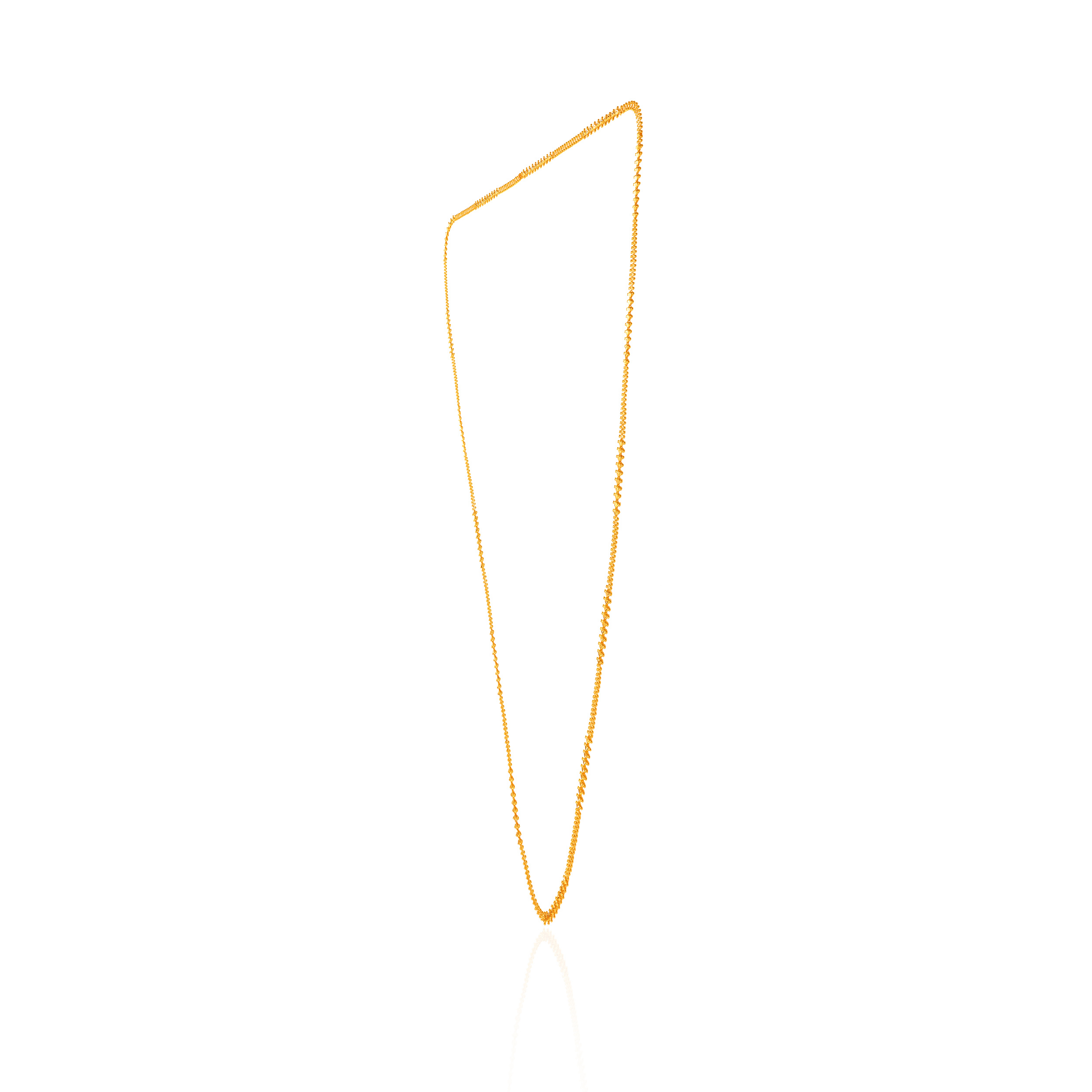 Ethnic Simplicity Gold Chain - Senco Gold and Diamonds