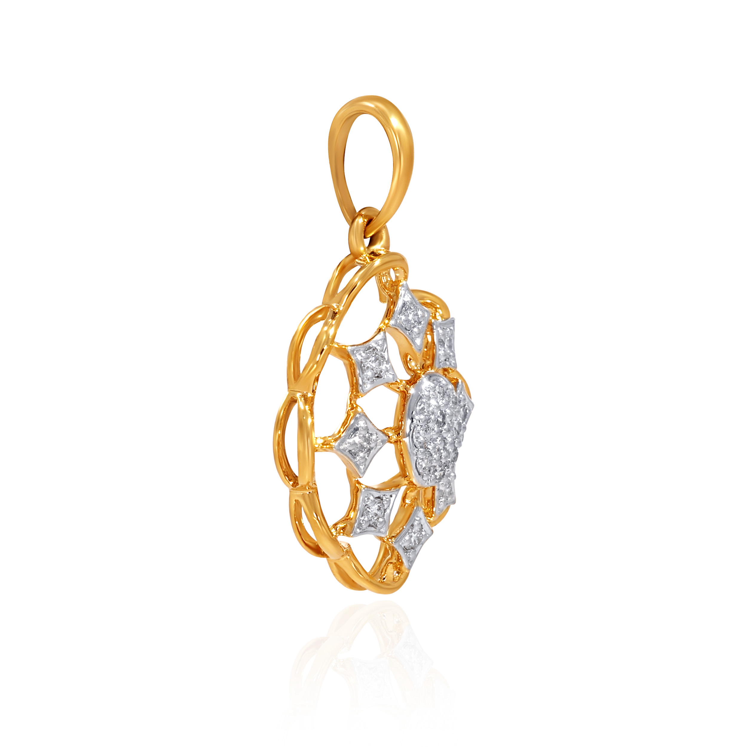 14K Yellow Gold Pendant DPN-D000748787 - Senco Gold and Diamonds