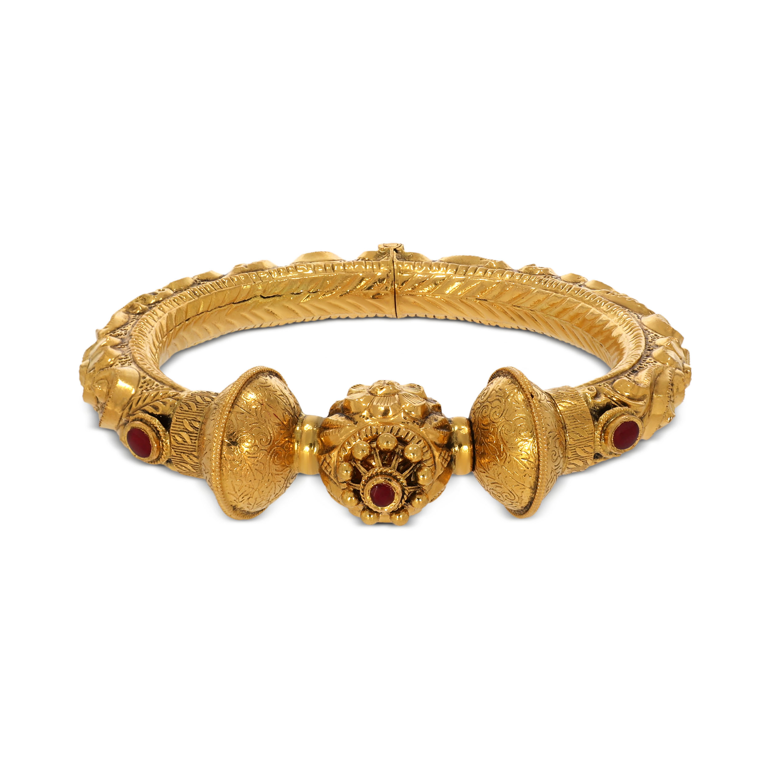 Dominion Grace Gold Bangle - Senco Gold and Diamonds