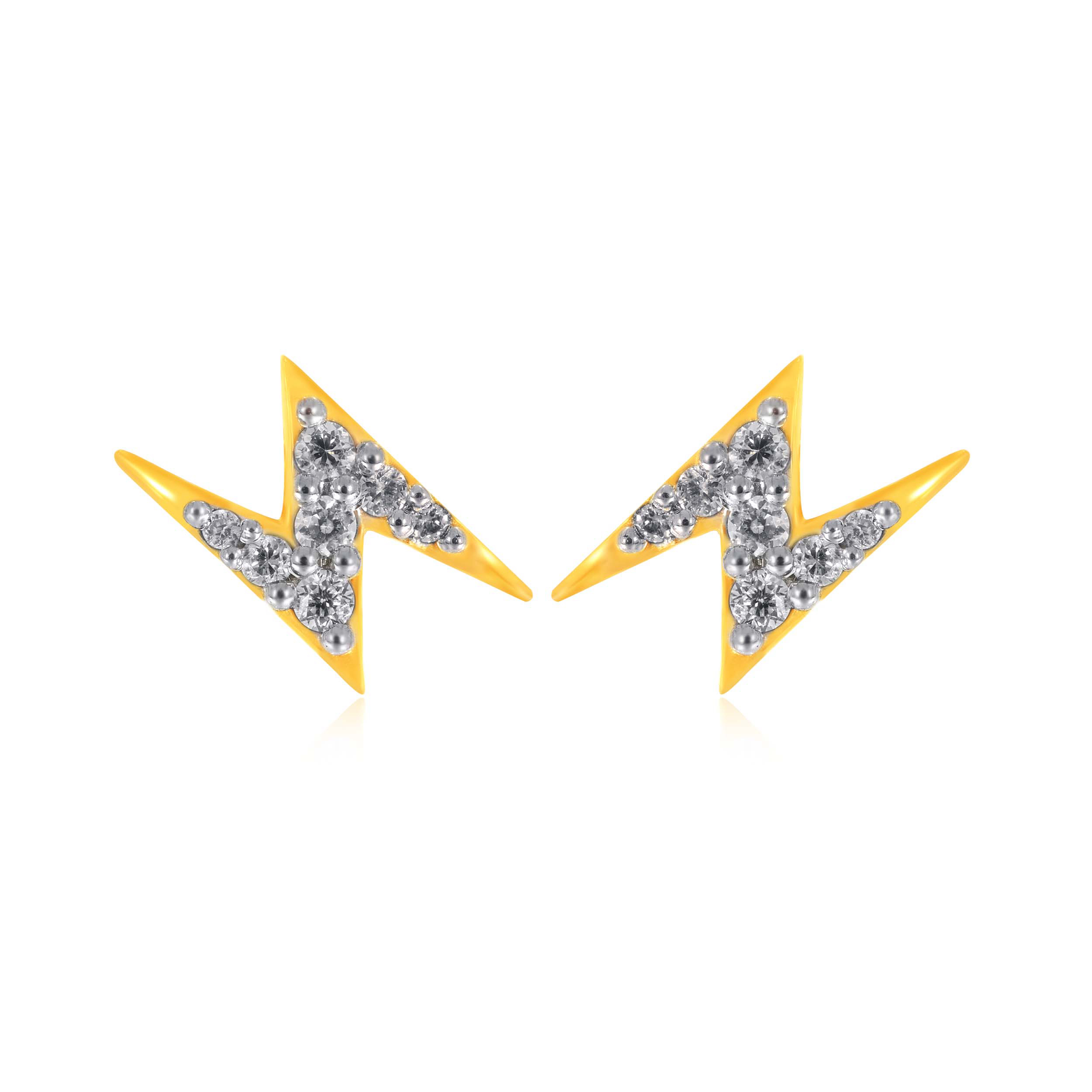 Thunder Elle Diamond Studs - Senco Gold and Diamonds
