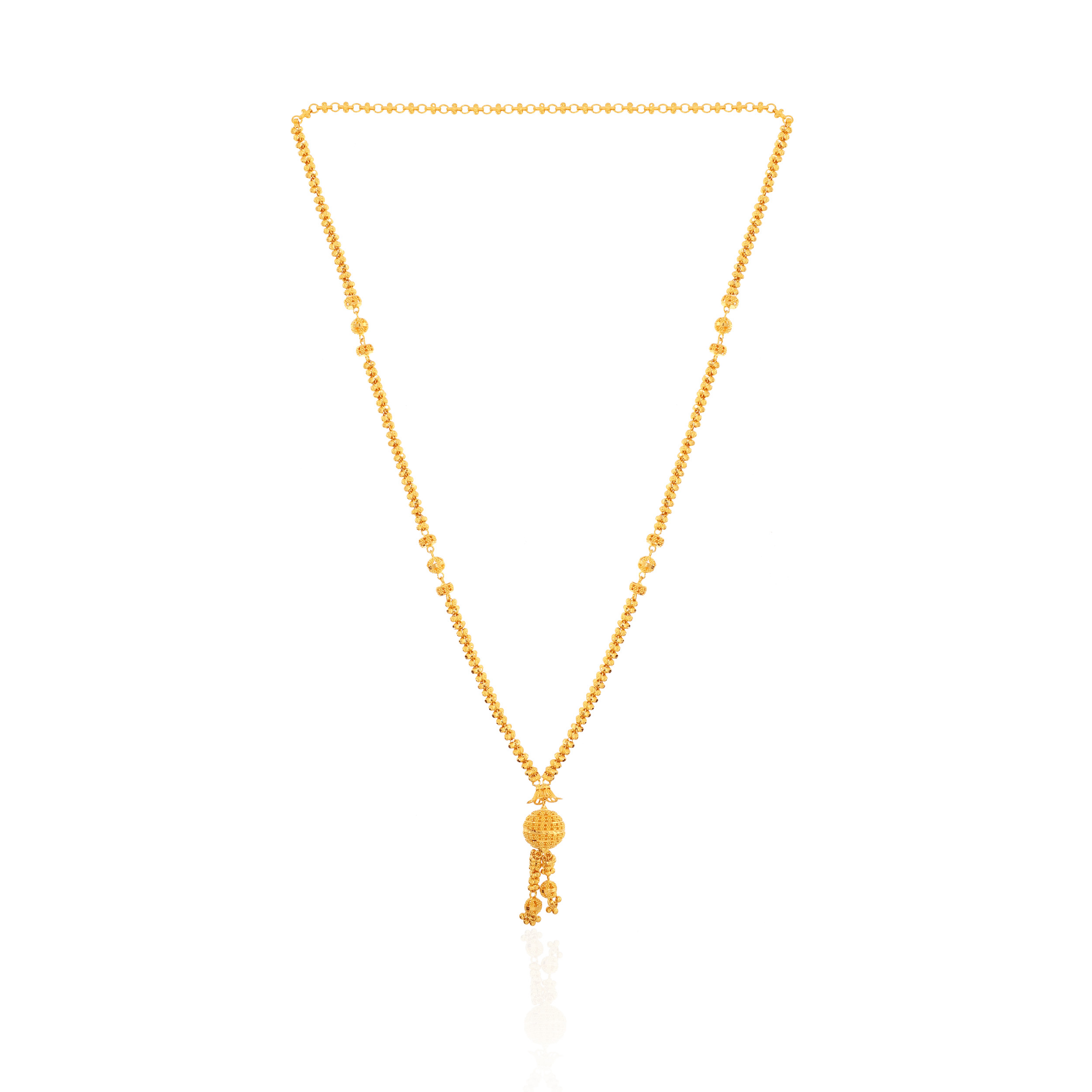 Ethnic Radiance Gold Chain - Senco Gold and Diamonds