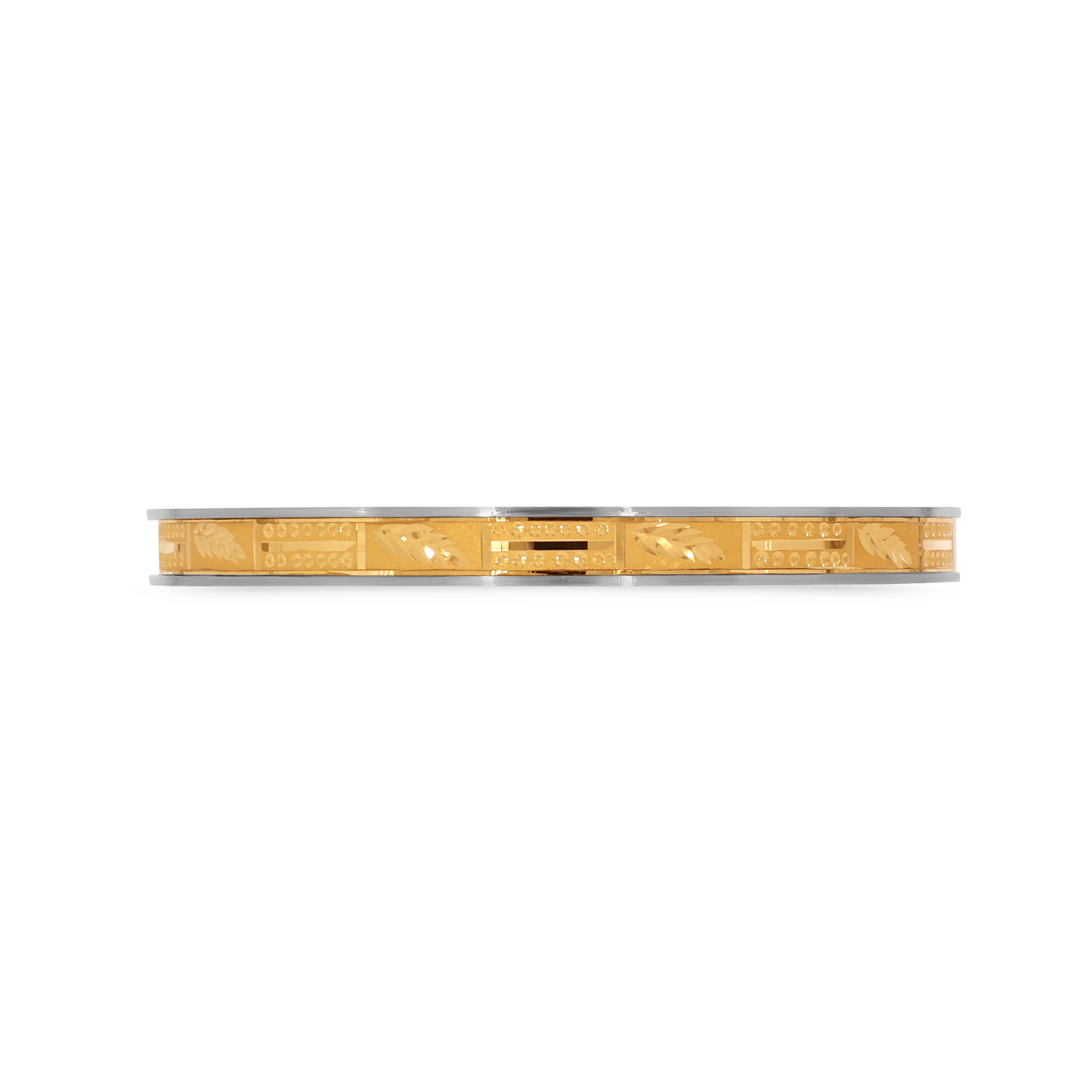Poise Channel Gold Noa Bangle - Senco Gold and Diamonds