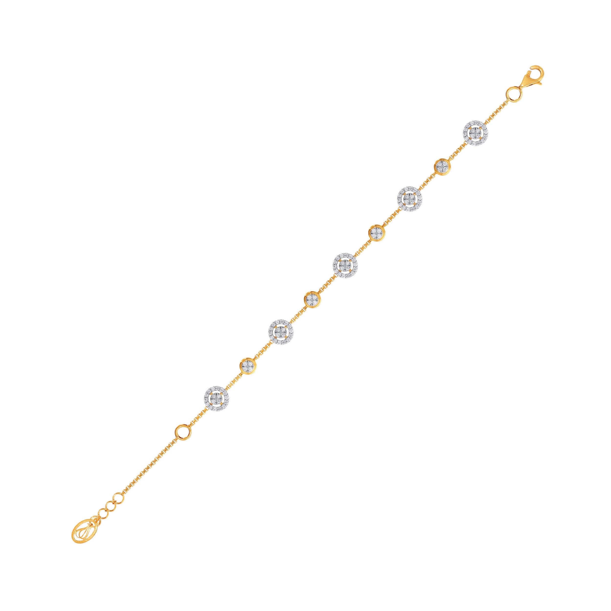 Circlet Array Diamond Bracelet - Senco Gold and Diamonds