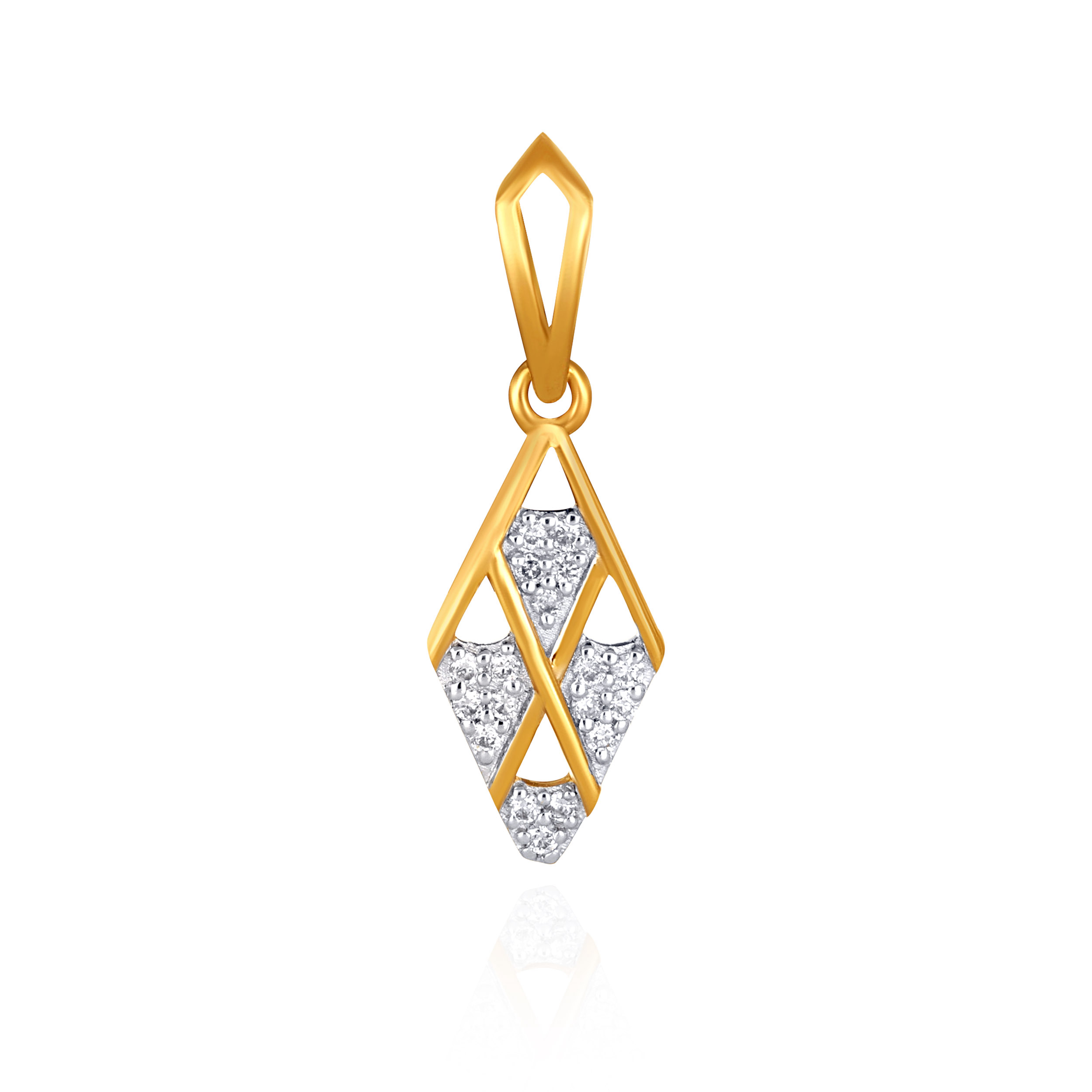 Lumina Rhombus Diamond Pendant - Senco Gold and Diamonds
