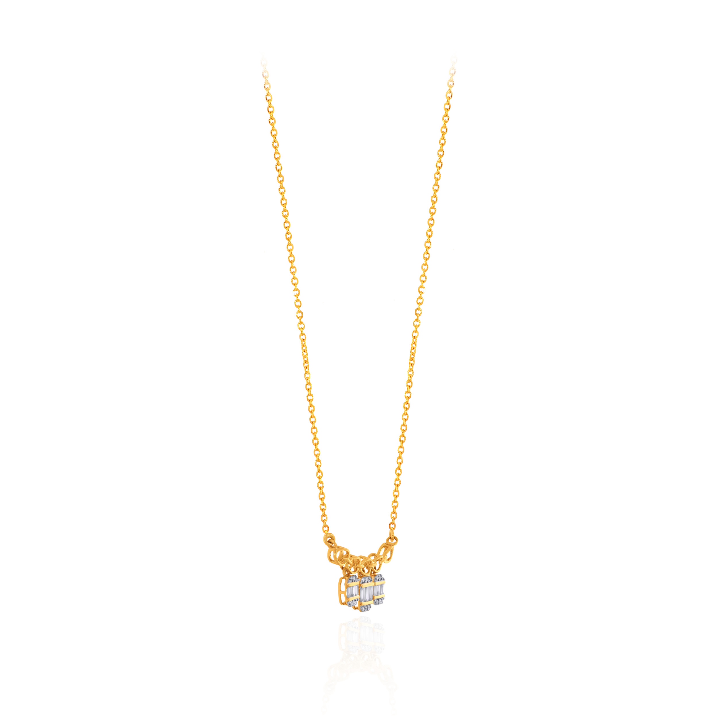 Aurora Droplet Diamond Pendant - Senco Gold and Diamonds